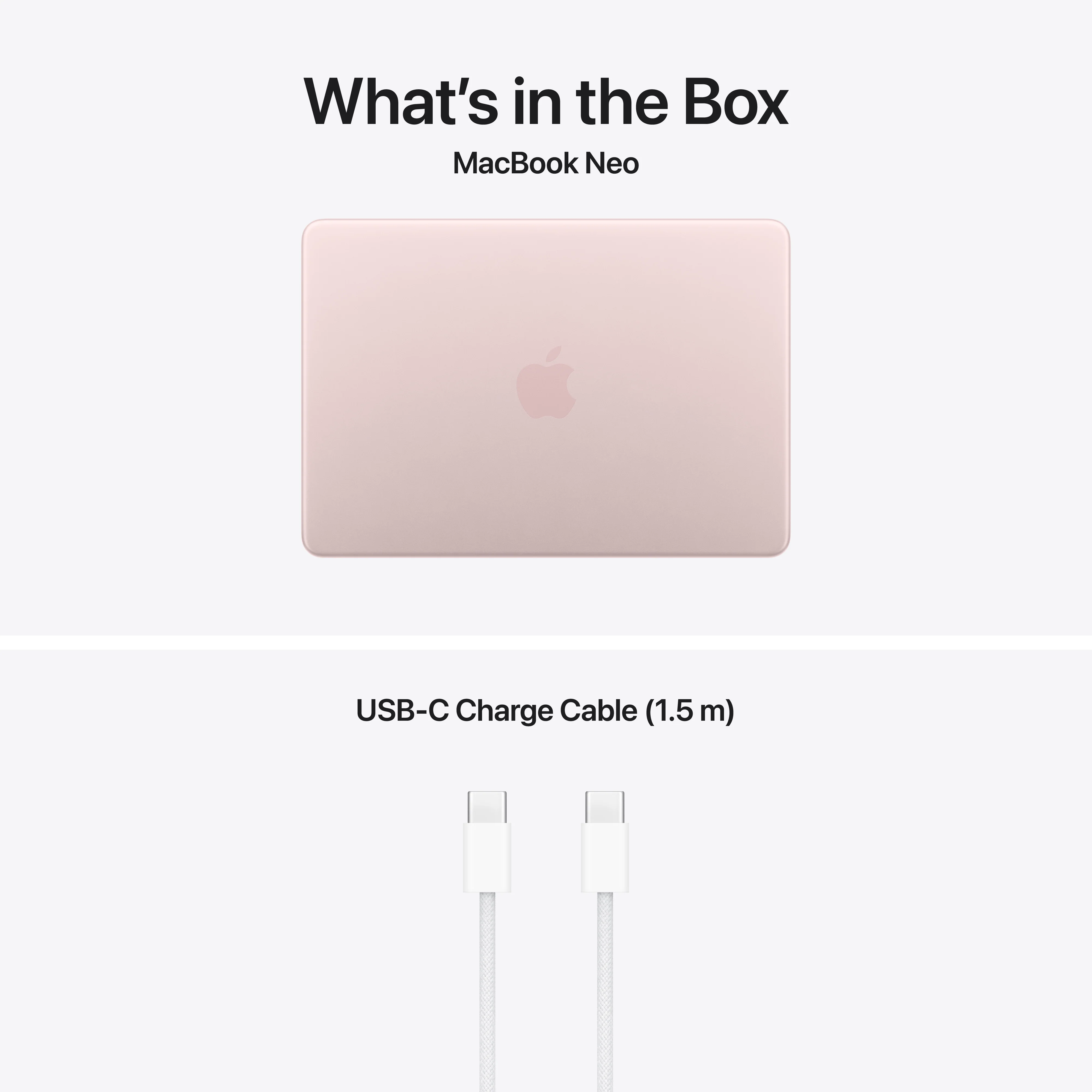 MacBook Neo de 13 polegadas: Processador A18 Pro da Apple com CPU 6_Core e GPU 5_Core, Magic Keyboard, 256 GB SSD - Rosado - Image 10