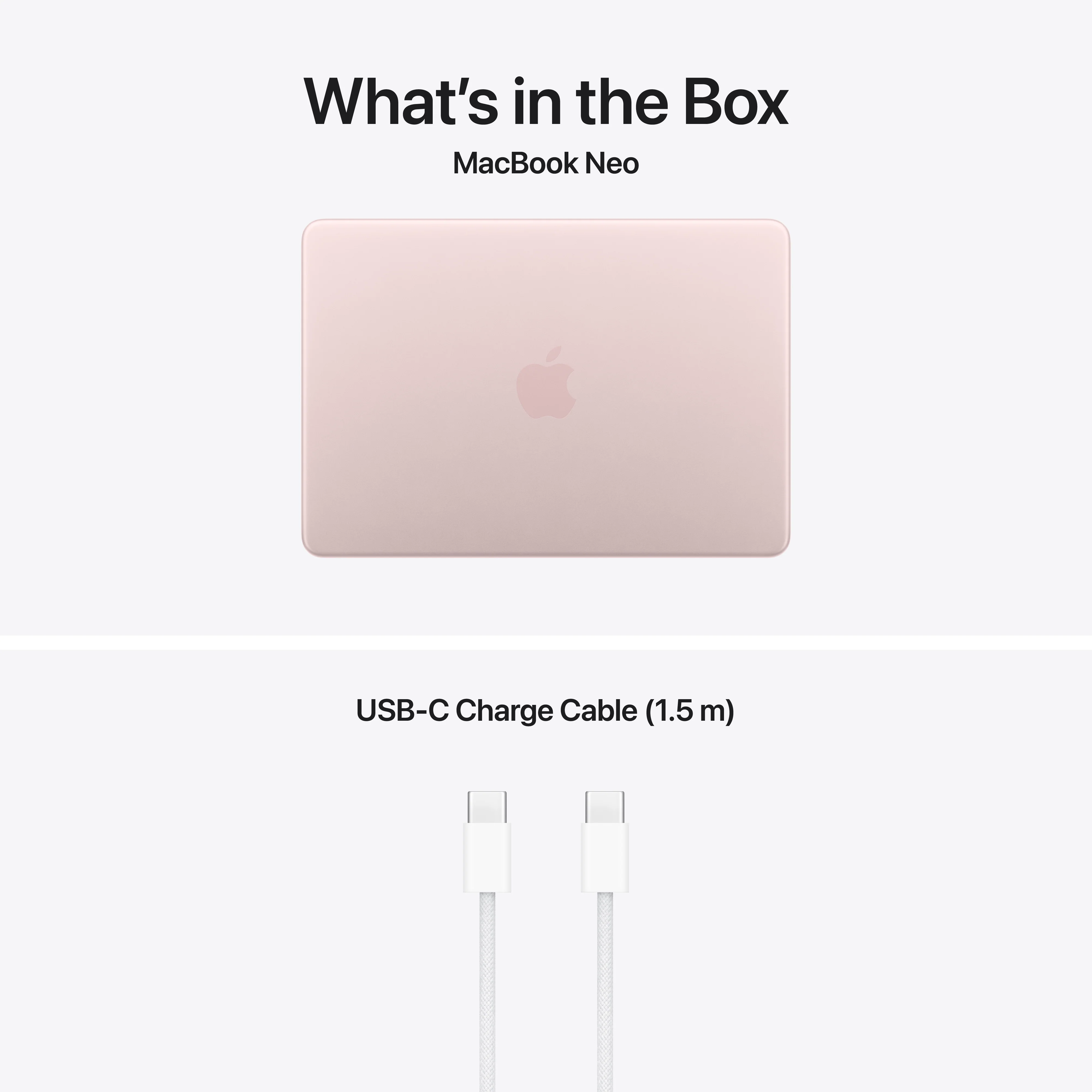 MacBook Neo de 13 polegadas: Processador A18 Pro da Apple com CPU 6_Core e GPU 5_Core, Magic Keyboard com Touch ID, 512 GB SSD - Rosado - Image 10