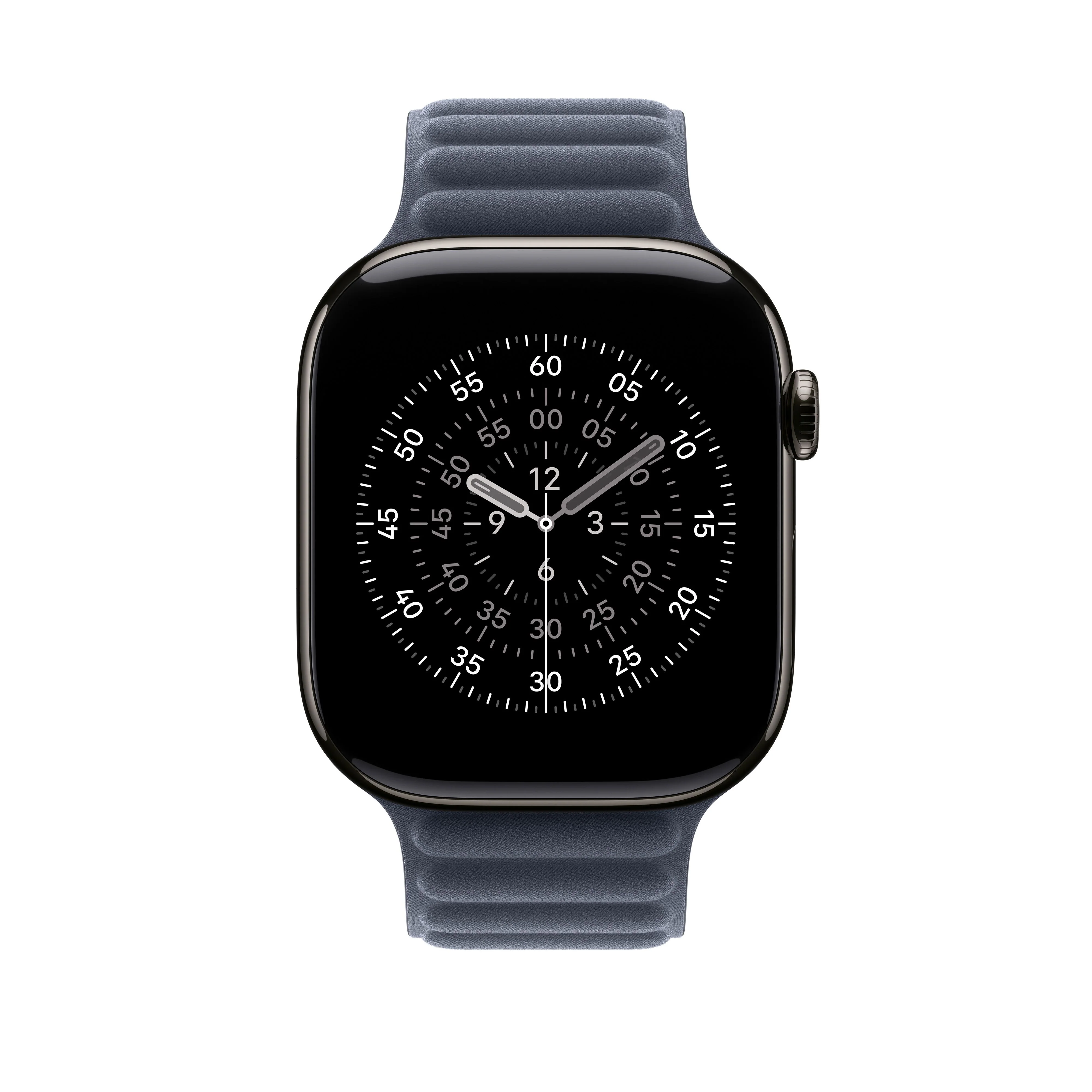 Bracelete de elos magnética azul navy de 46 mm - M/L - Image 3