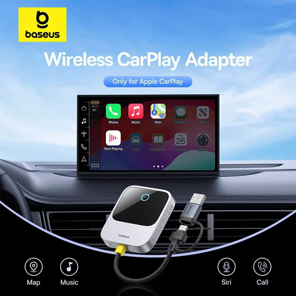 Adaptador Baseus Auto Safejourney Carplay Black - Image 10