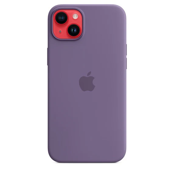 Capa Silicone MagSafe iPhone 14 Plus - Iris púrpura - Image 5