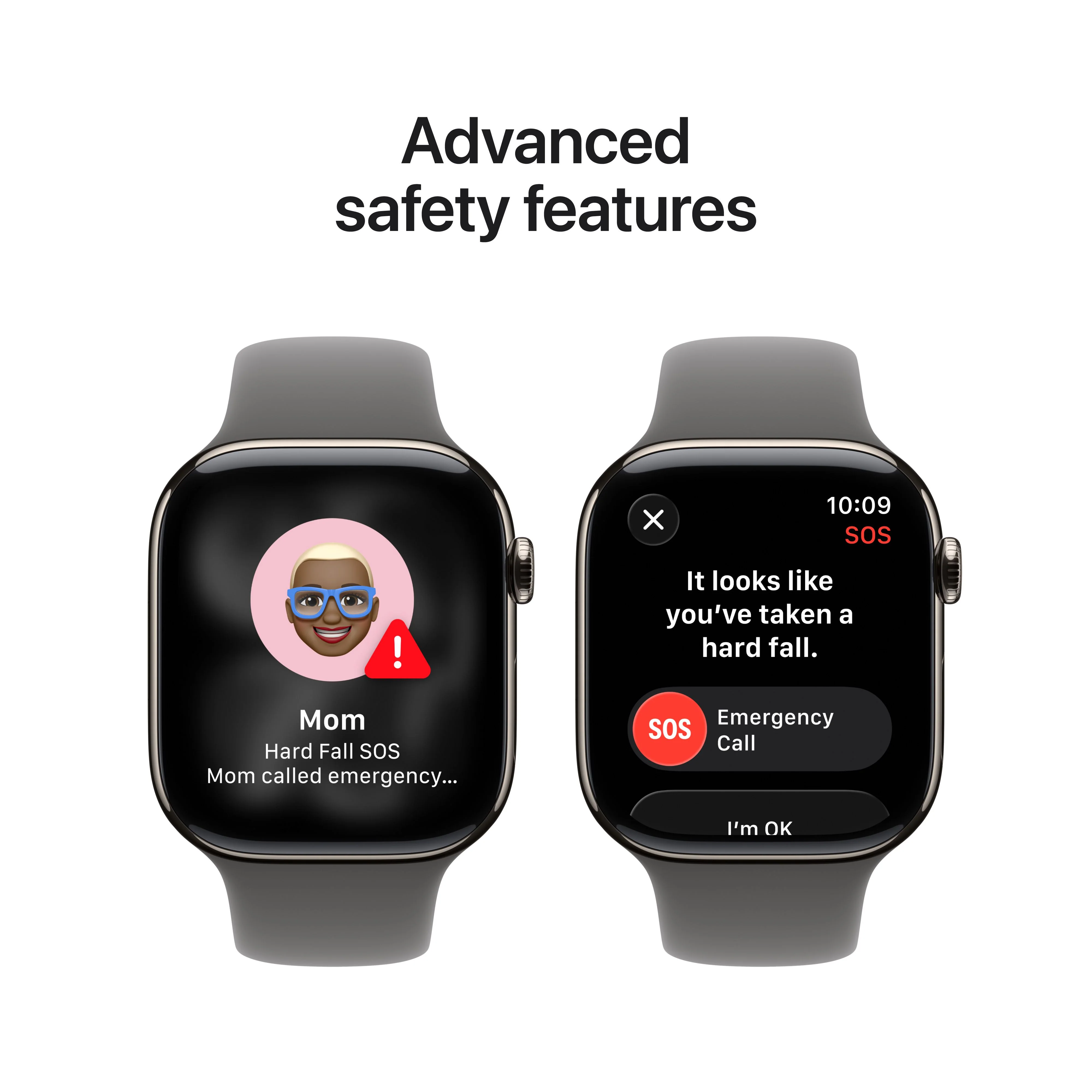 Apple Watch Series 11 GPS + Cellular, Caixa em titânio natural de 46 mm com Bracelete desportiva cinzento rocha - M/L - Image 6