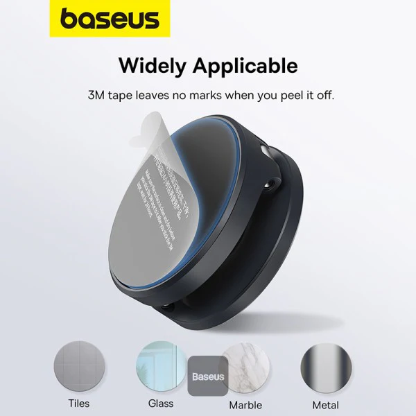 Baseus MagPro Magnetic Foldable Phone Mount Cluster Preto - Image 2