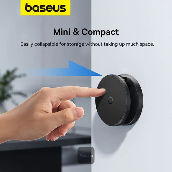 Baseus MagPro Magnetic Foldable Phone Mount Cluster Preto - Image 4