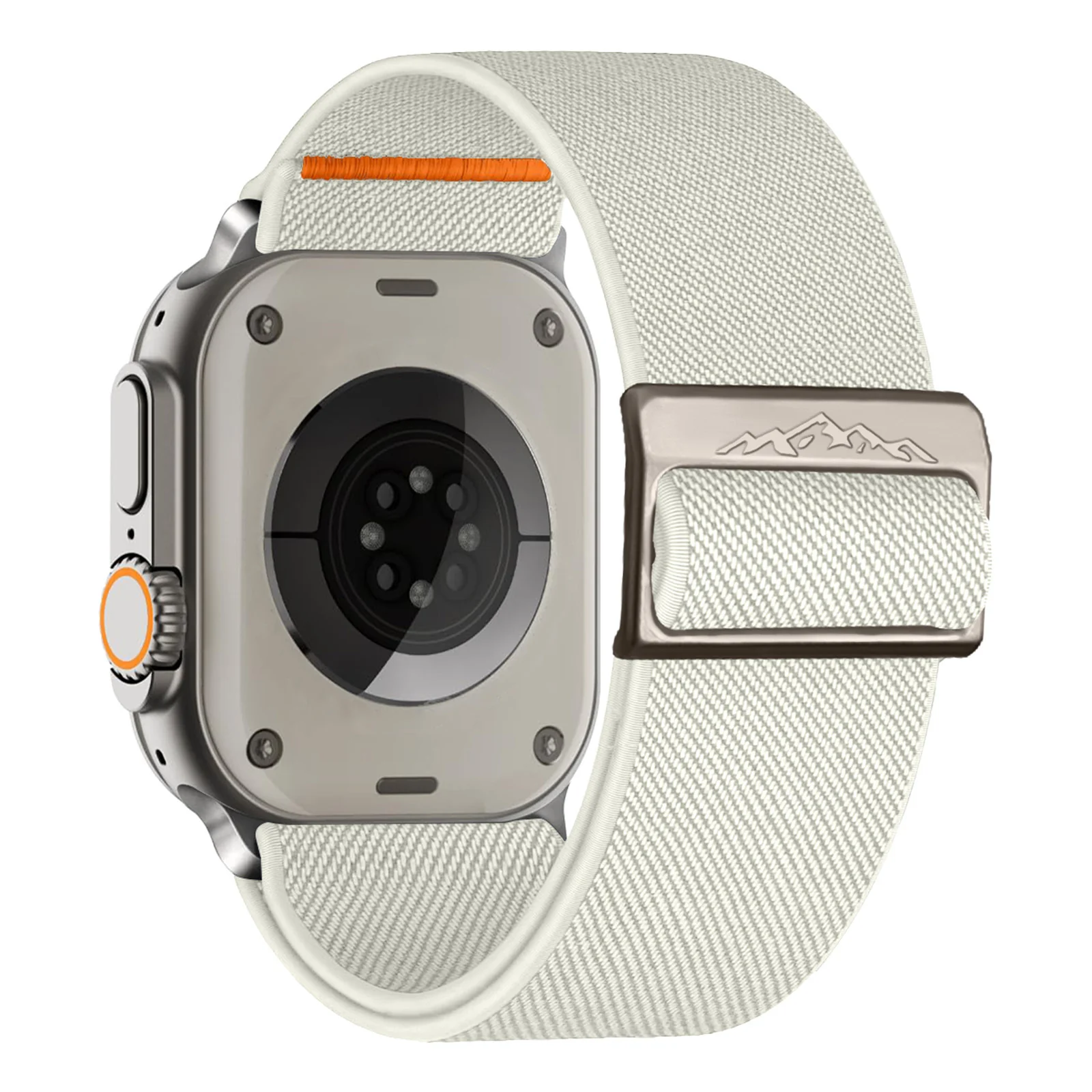 Bracelete Inmove Apple Watch Nylon 38/40/41/42mm Starlight - Image 2