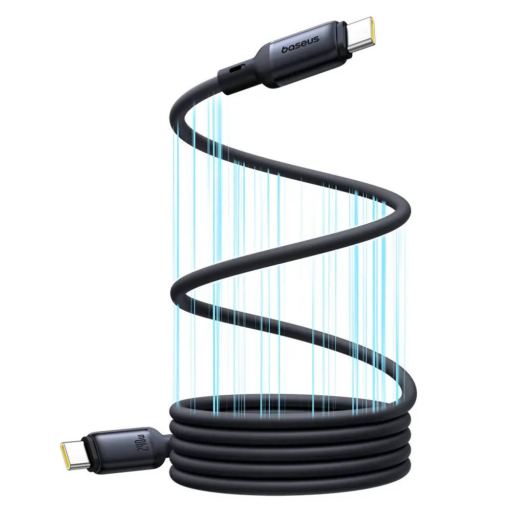 Cabo USB-C Baseus Picogo Magnetic PD 240W 1m Preto - Image 2