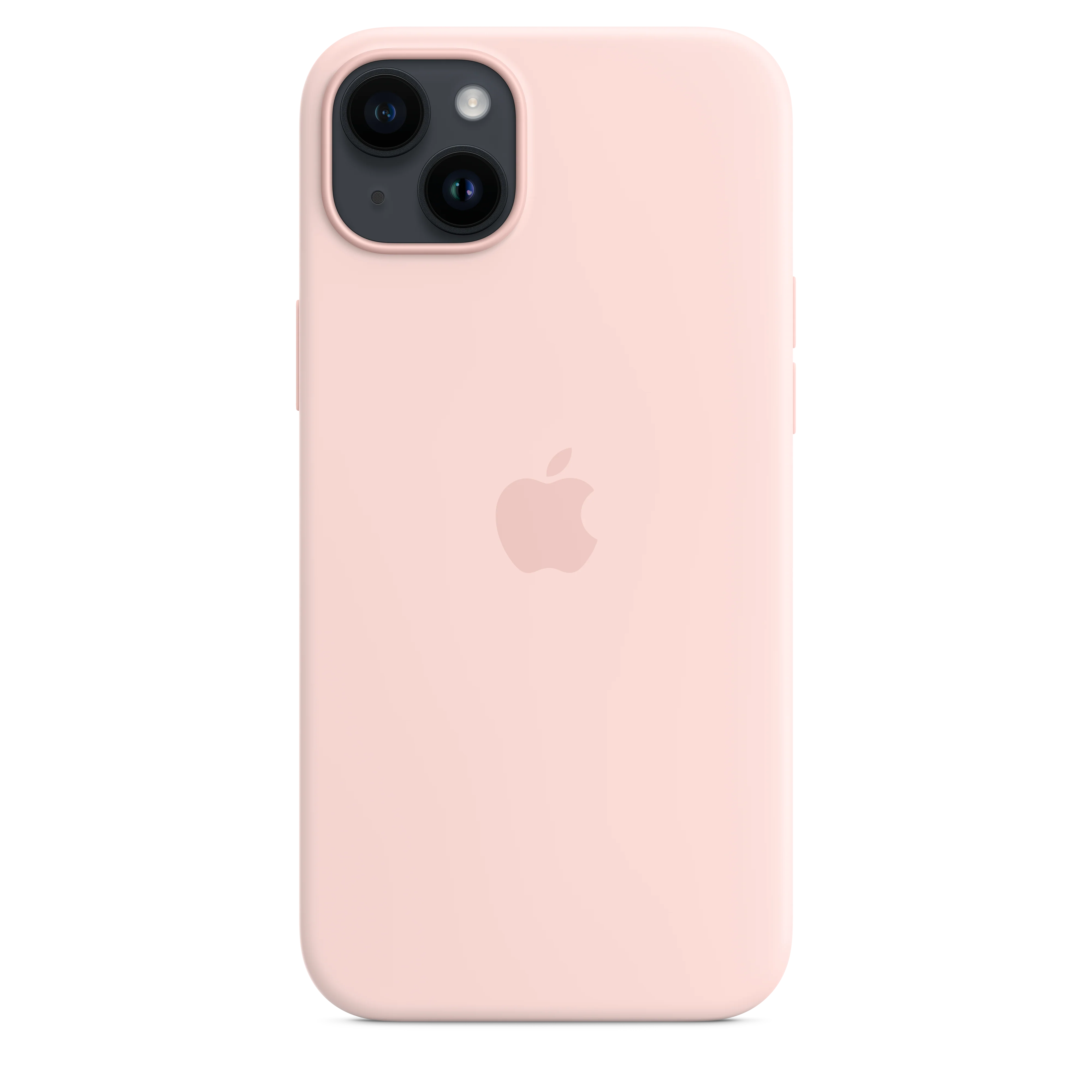 Capa em silicone com MagSafe para iPhone 14 Plus - Rosa giz - Image 3