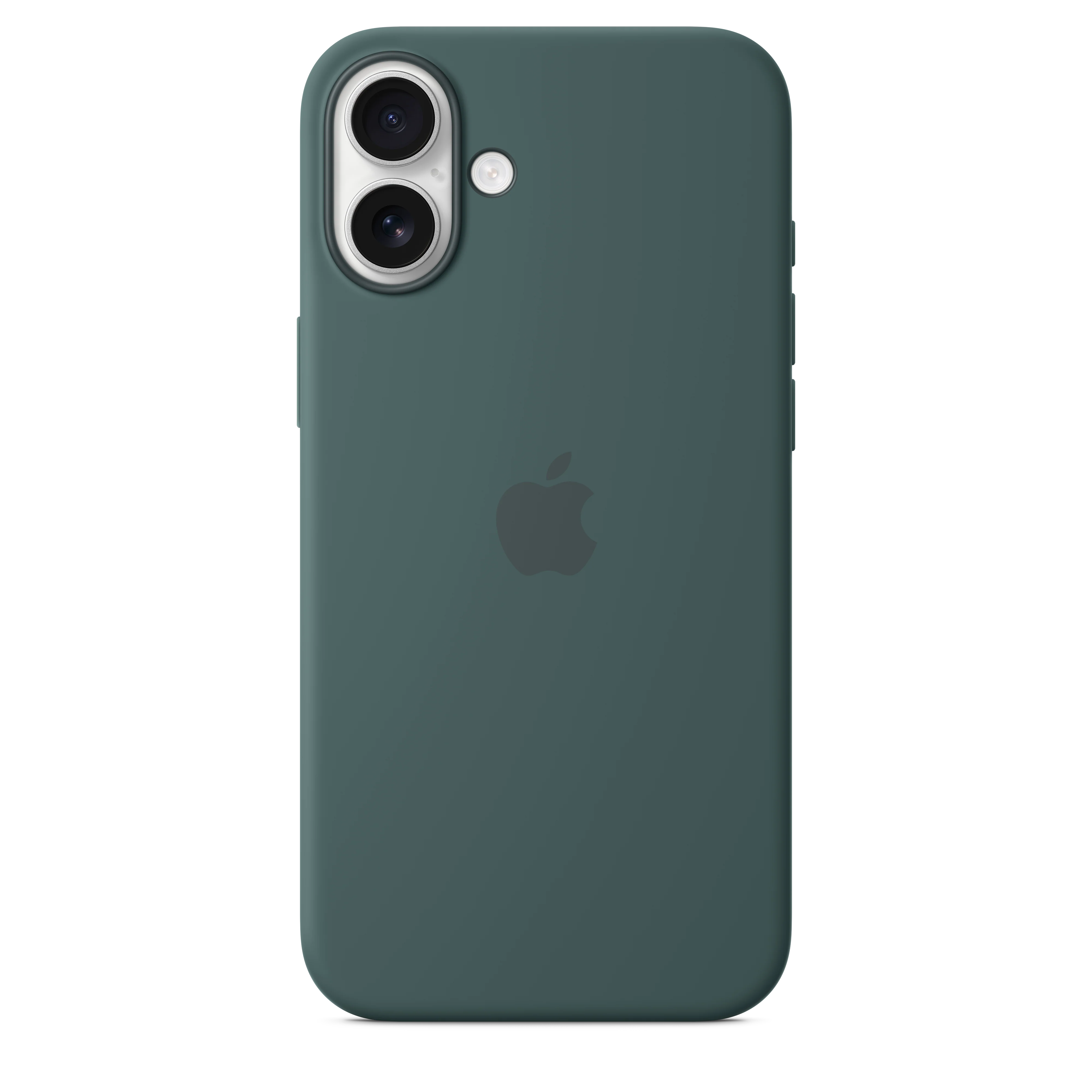 Capa em silicone com MagSafe para iPhone 16 Plus - Verde lago - Image 4