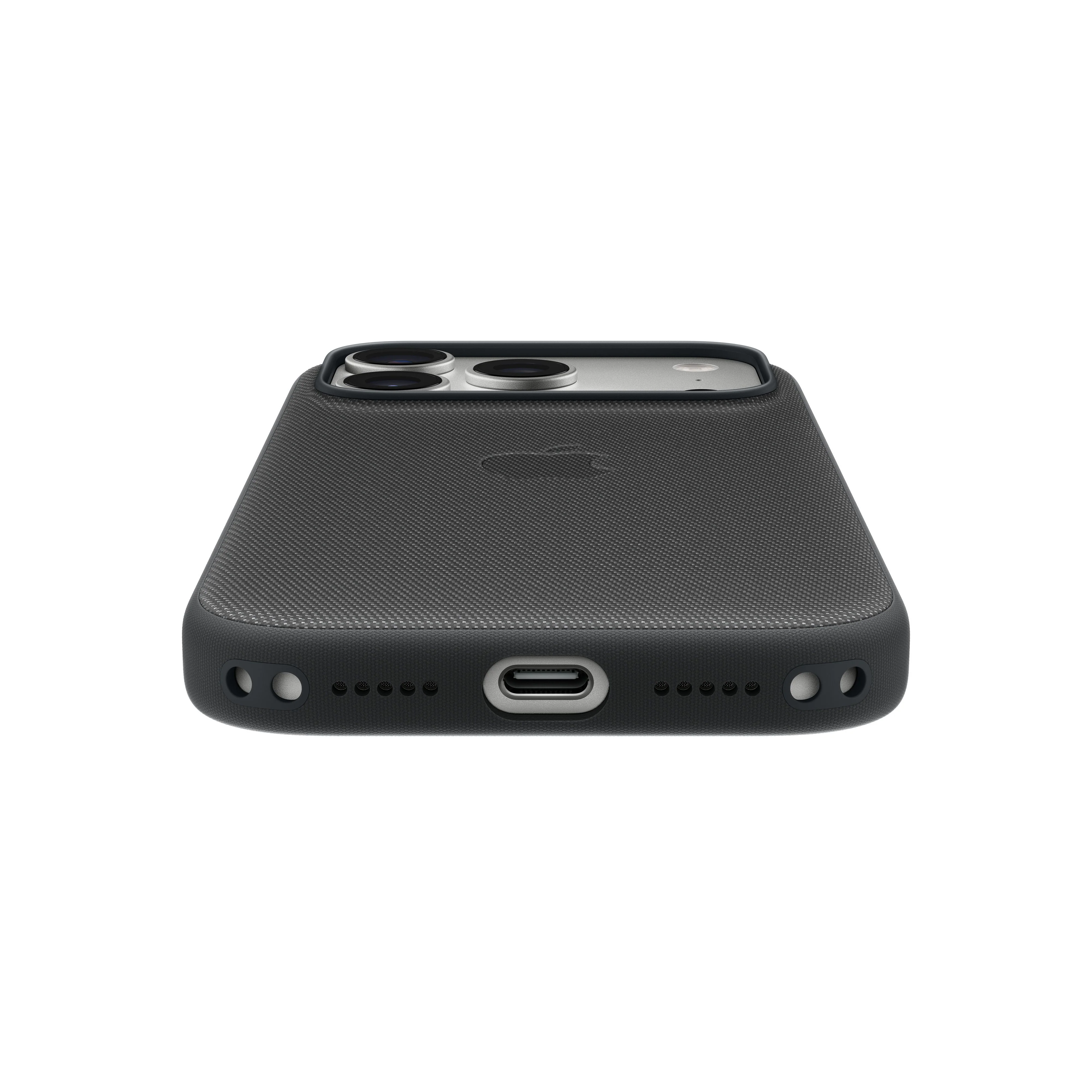 Capa em tecido TechWoven com MagSafe para iPhone 17 Pro – Preto - Image 5