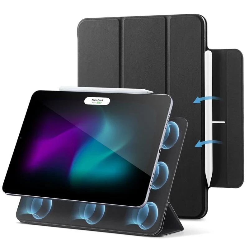Capa Folio Magnética ESR Rebound para iPad Pro 11 2024/2025 - Preto
