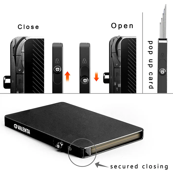 Cardprotector Valenta Aluminium MagSafe Black - Image 7