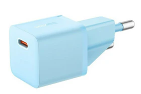 Carregador Baseus GaN5 Fast Charger (Mini) USB-C 20W Azul - Image 2