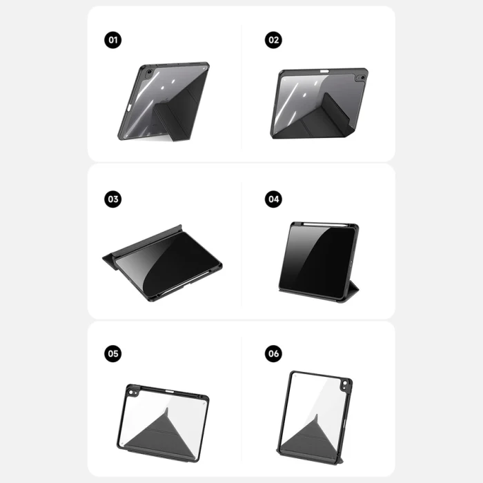 Magi Case iPad Air c/ Stand Preta - Image 6