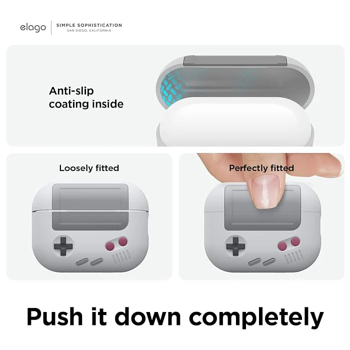Capa Elago AirPod Pro 2 AW5 Retro Preto - Image 2