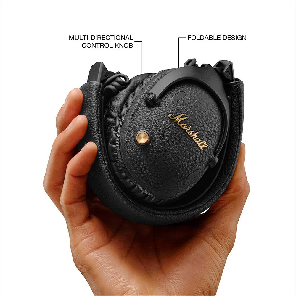 Headphones Marshall Monitor III A.N.C Bluetooth Pretos - Image 3