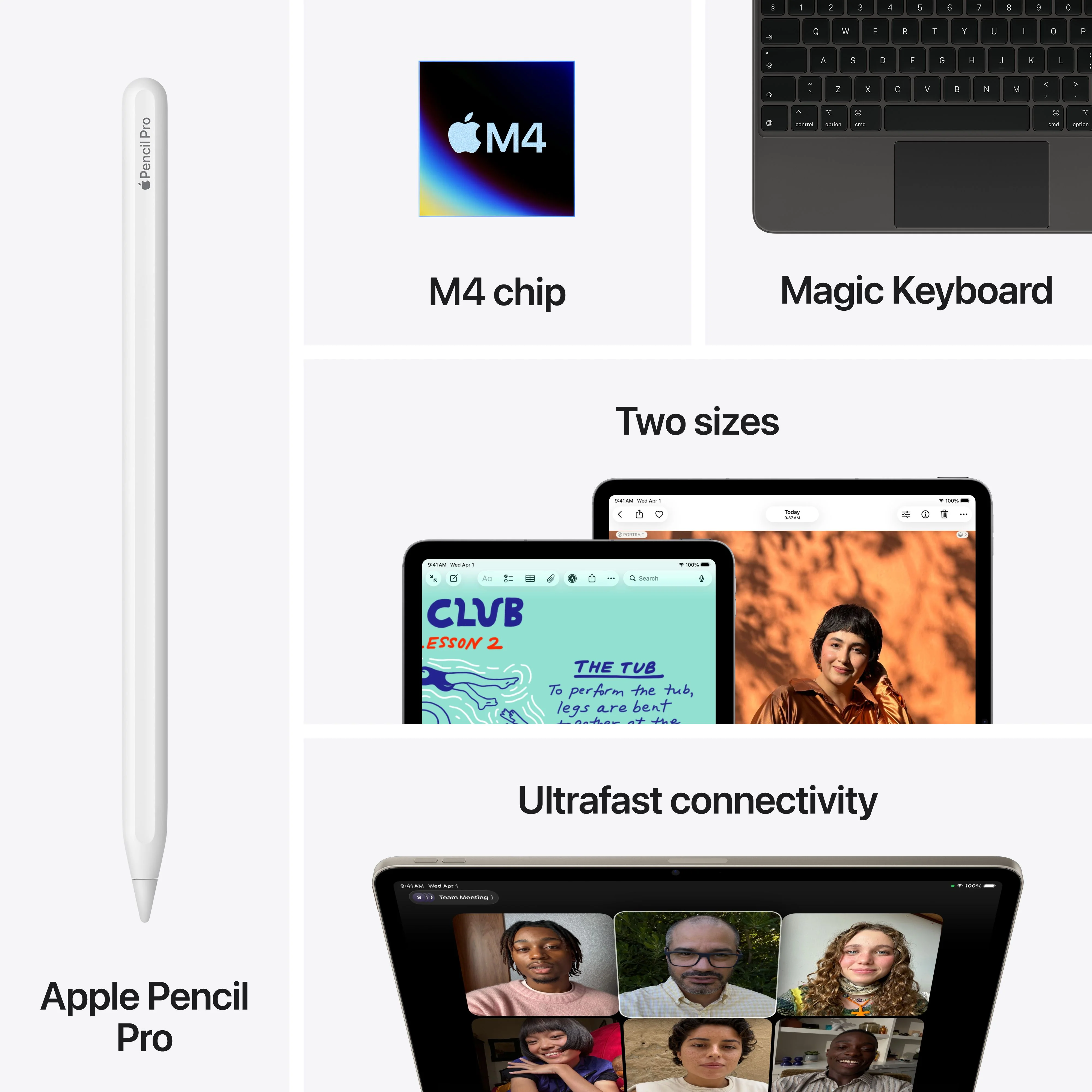 iPad Air de 11 polegadas Wi-Fi 512 GB - Luz das estrelas (M4) - Image 9