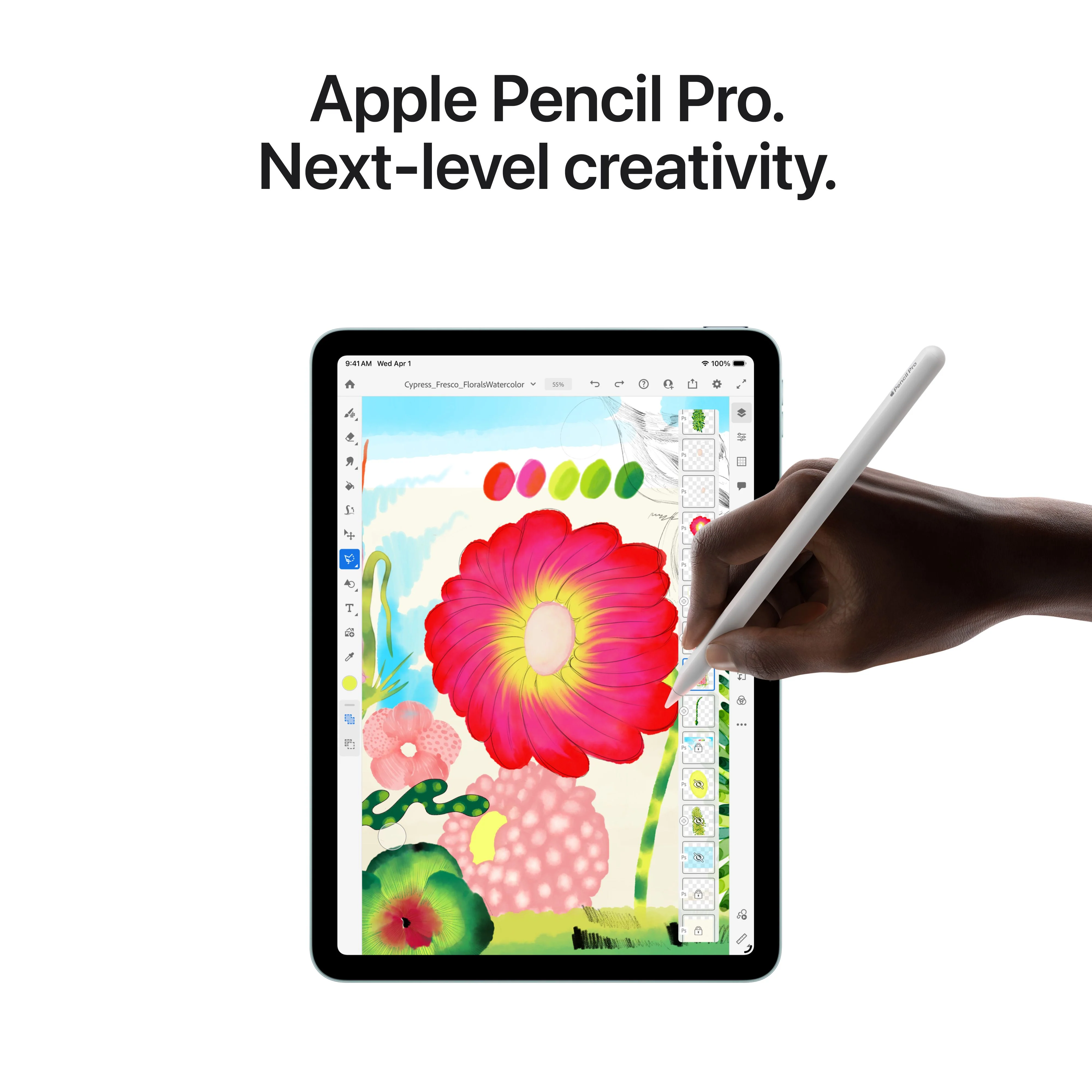 iPad Air de 11 polegadas Wi-Fi + Cellular 128 GB - Luz das estrelas (M4) - Image 6
