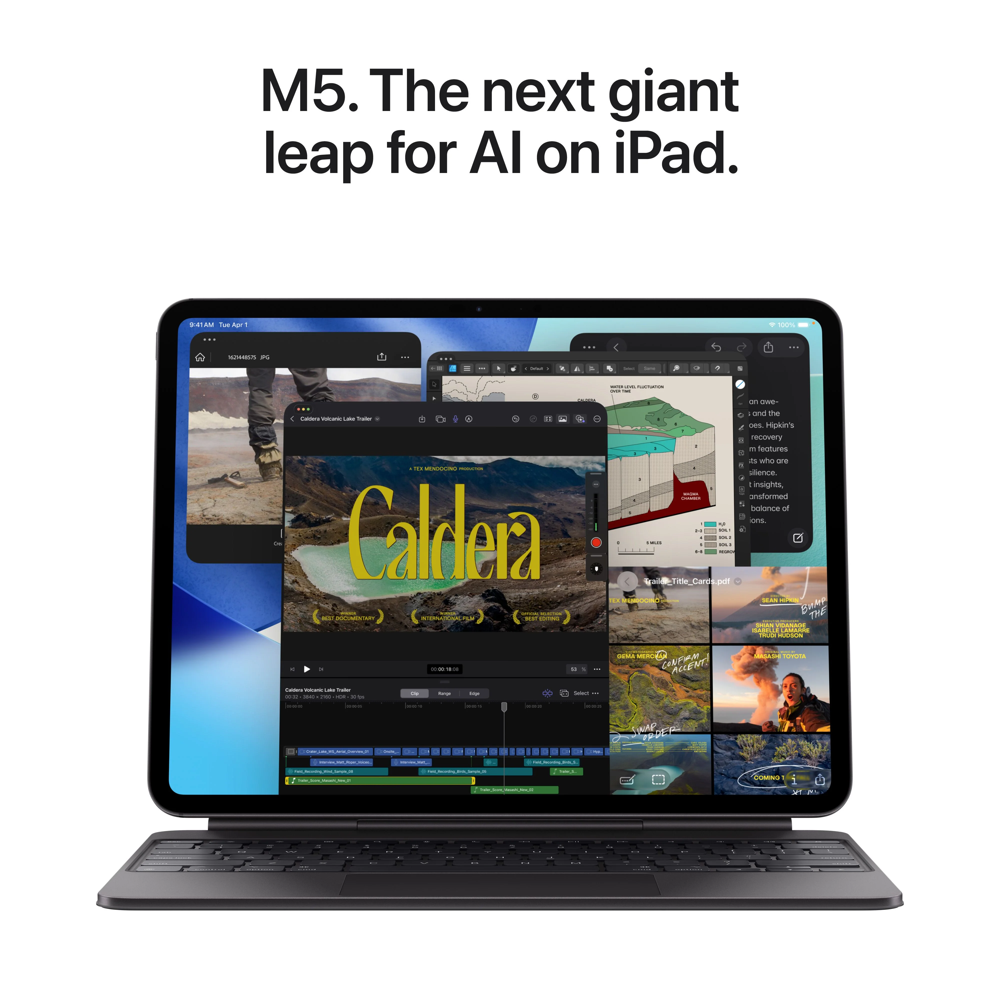 iPad Pro de 11 polegadas Wi-Fi + Cellular 512 GB Vidro padr‹o - Preto sideral (M5) - Image 4