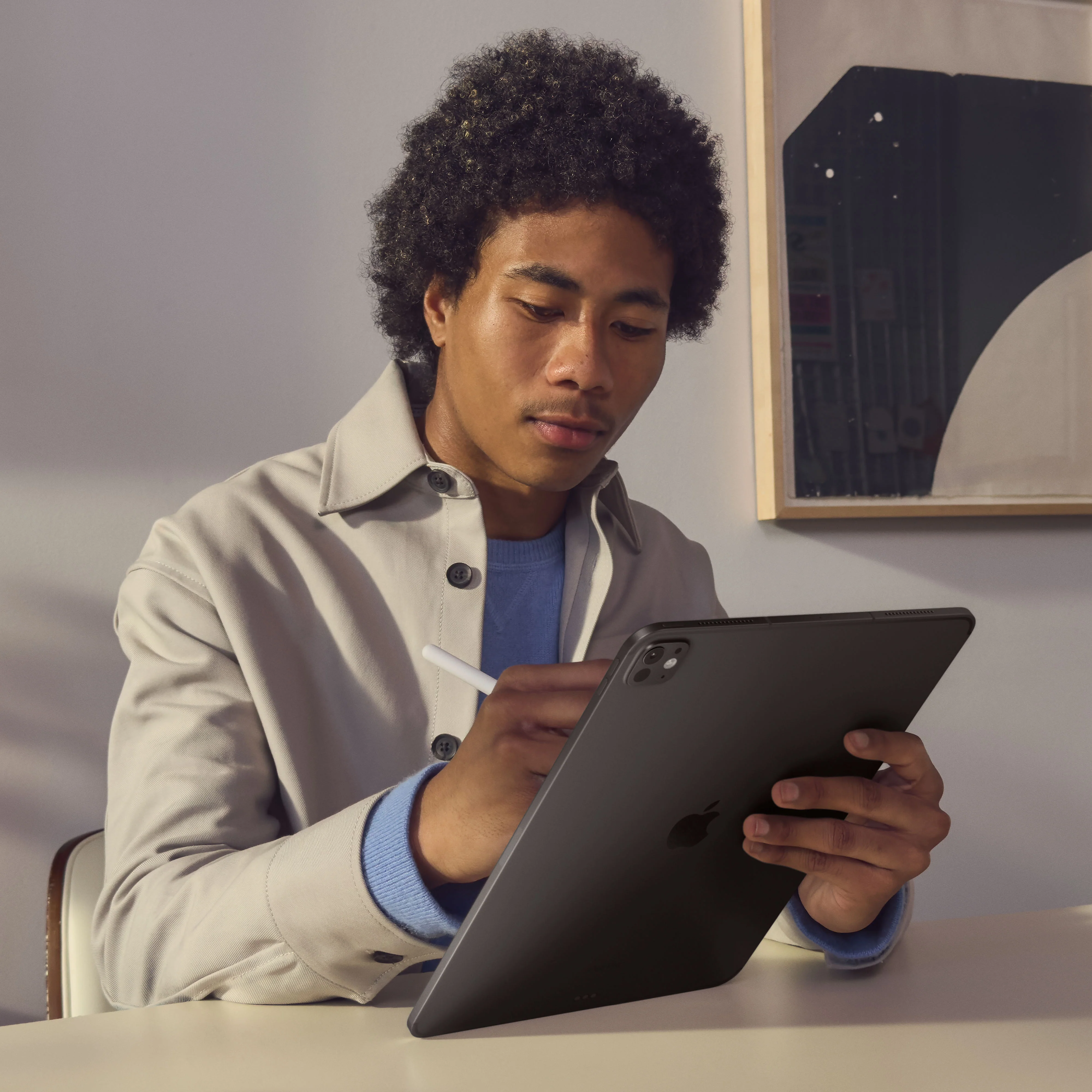 iPad Pro Wi-Fi de 11 polegadas Wi-Fi + Cellular 512 GB Vidro padrão - Preto sideral (M4) - Image 6