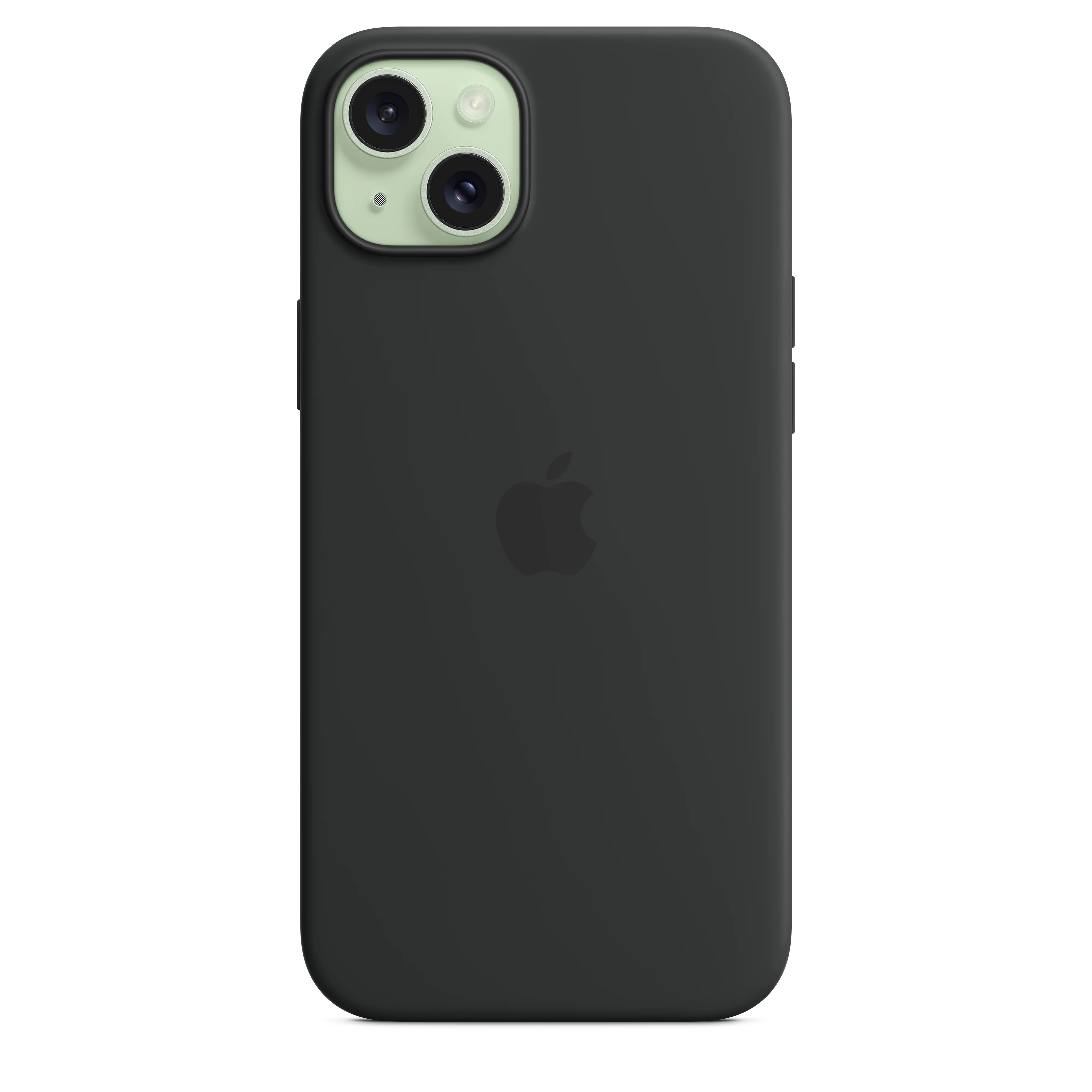 Capa em silicone com MagSafe para iPhone 15 Plus - Preto - Image 4