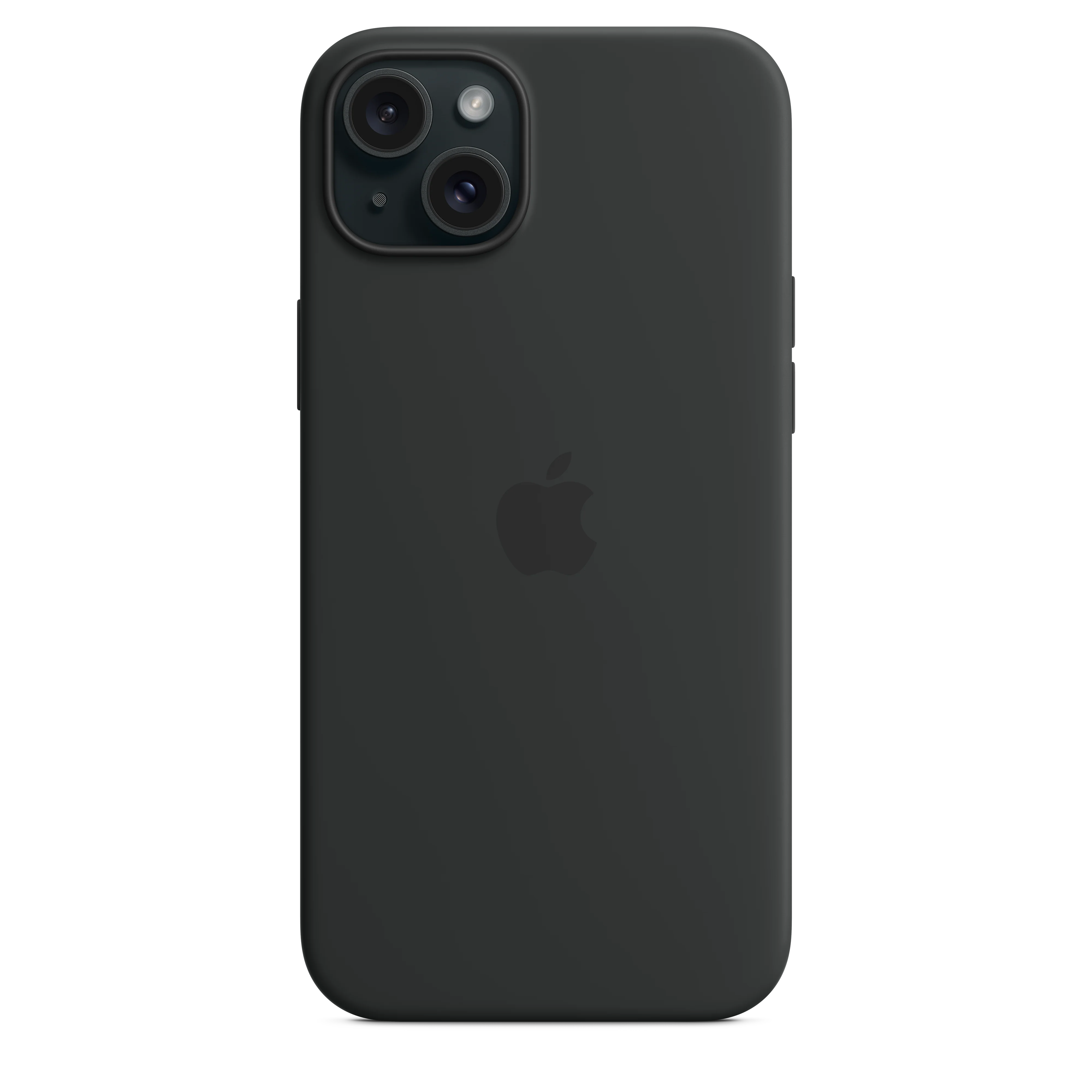 Capa em silicone com MagSafe para iPhone 15 Plus - Preto - Image 5