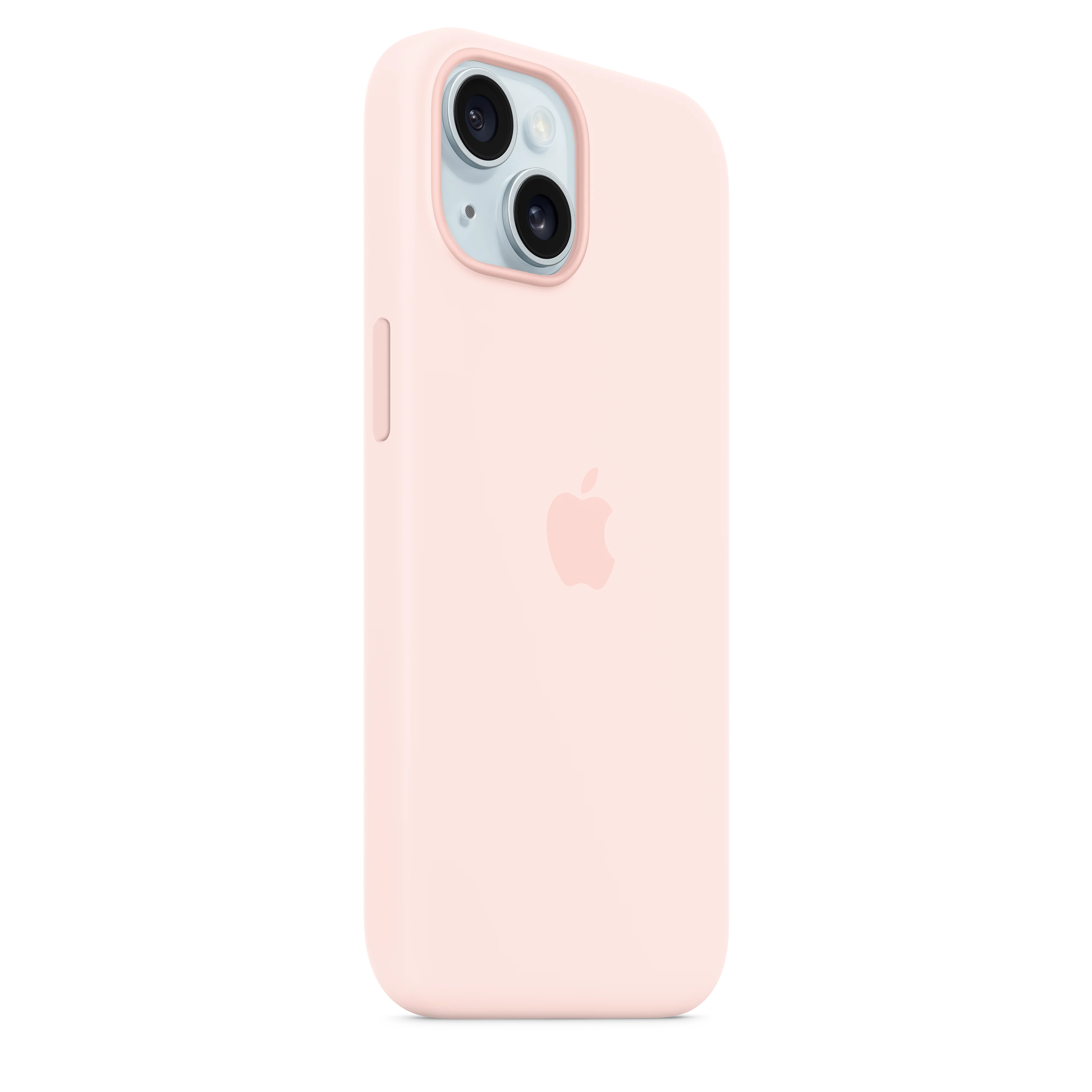 Capa em silicone com MagSafe para iPhone 15 - Rosa-claro - Image 6