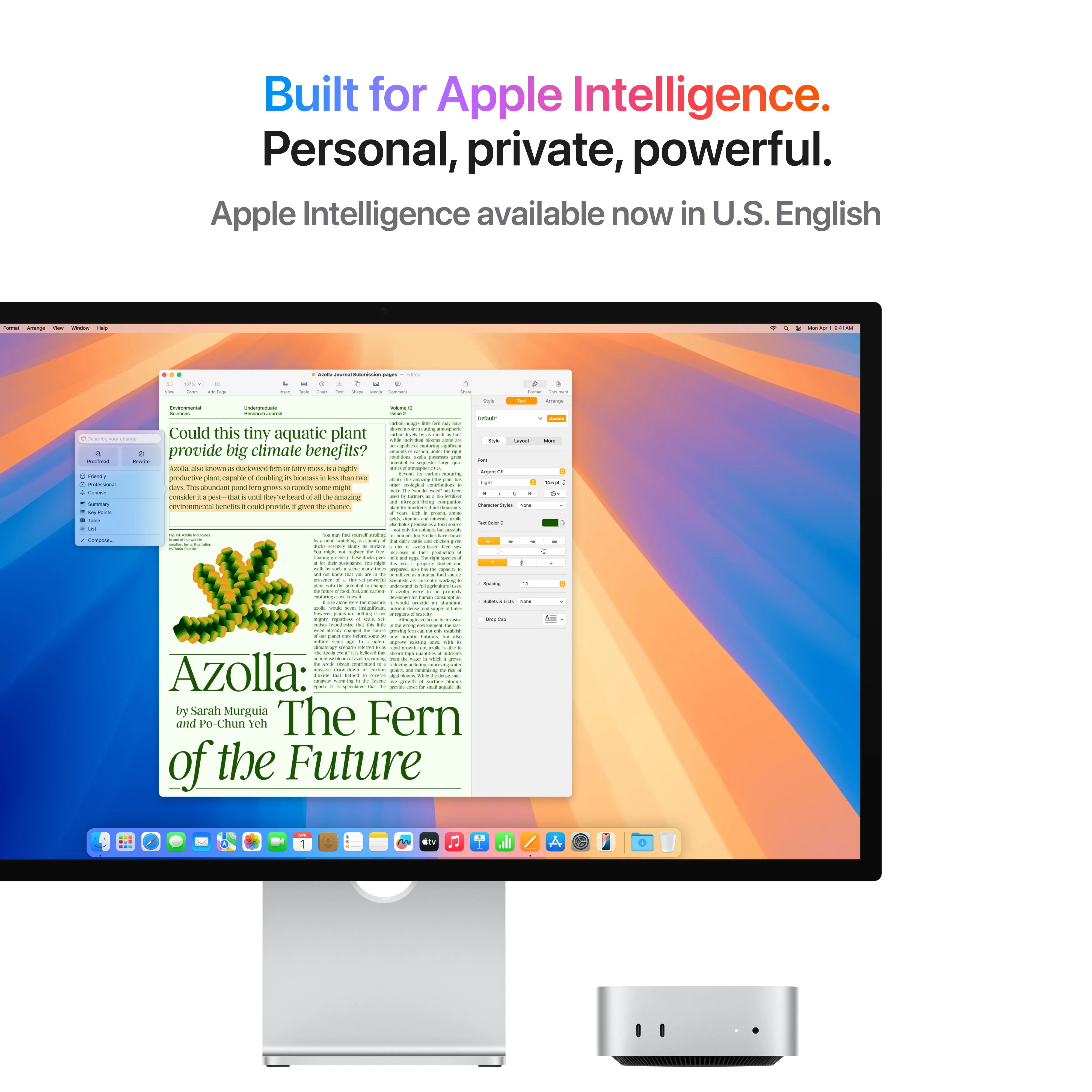 Mac mini: Processador M4 da Apple com CPU 10-core e GPU 10-core, 16GB RAM, 512 GB SSD - Prateado - Image 4