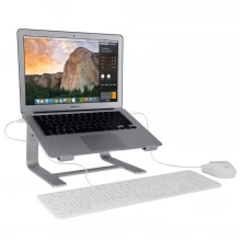 Macally Suporte Aluminio Macbook ou NoteBook Space Grey - Image 6