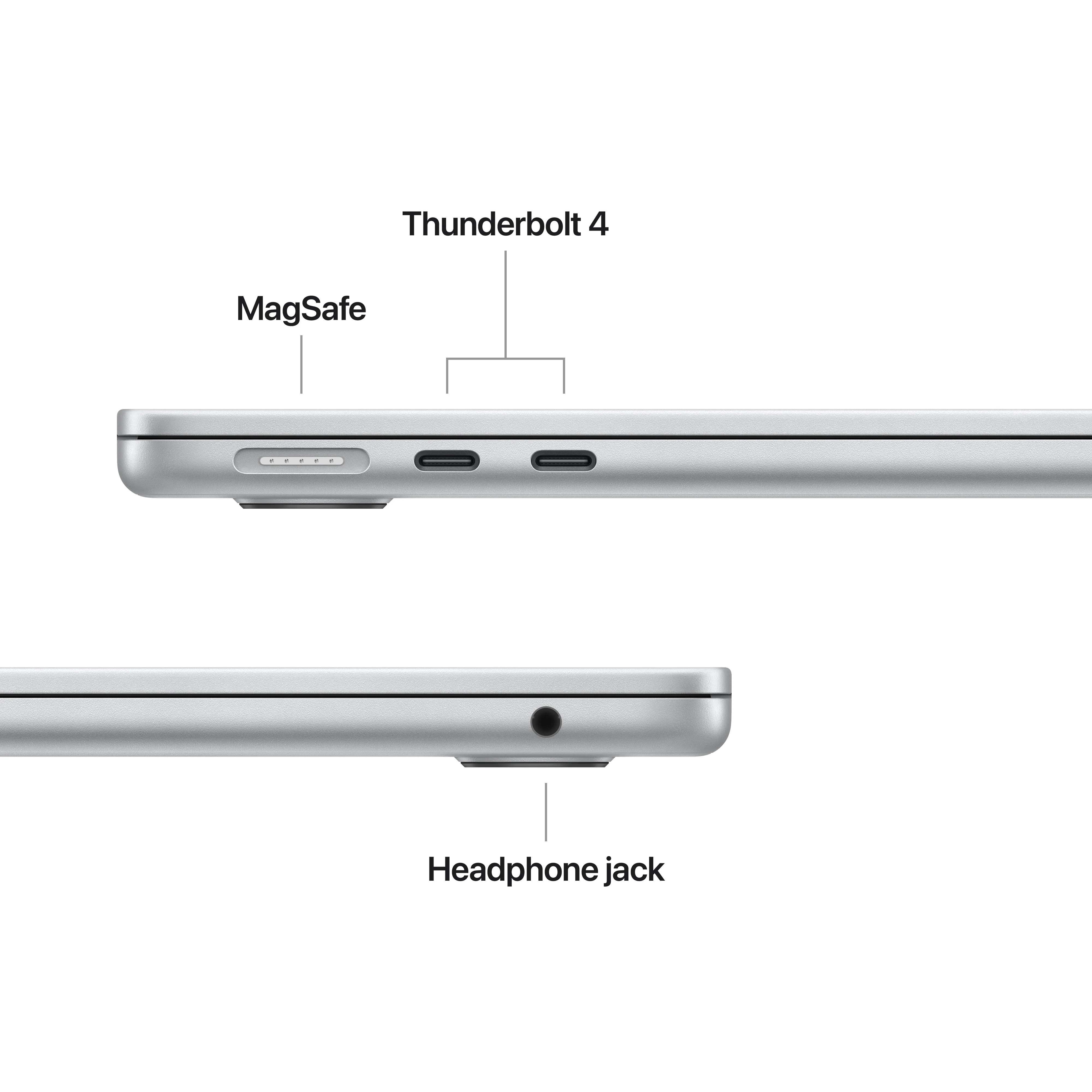 MacBook Air de 13 polegadas: Processador M4 da Apple com CPU 10-core e GPU 10-core, 16GB RAM, 512 GB SSD - Prateado - Image 7