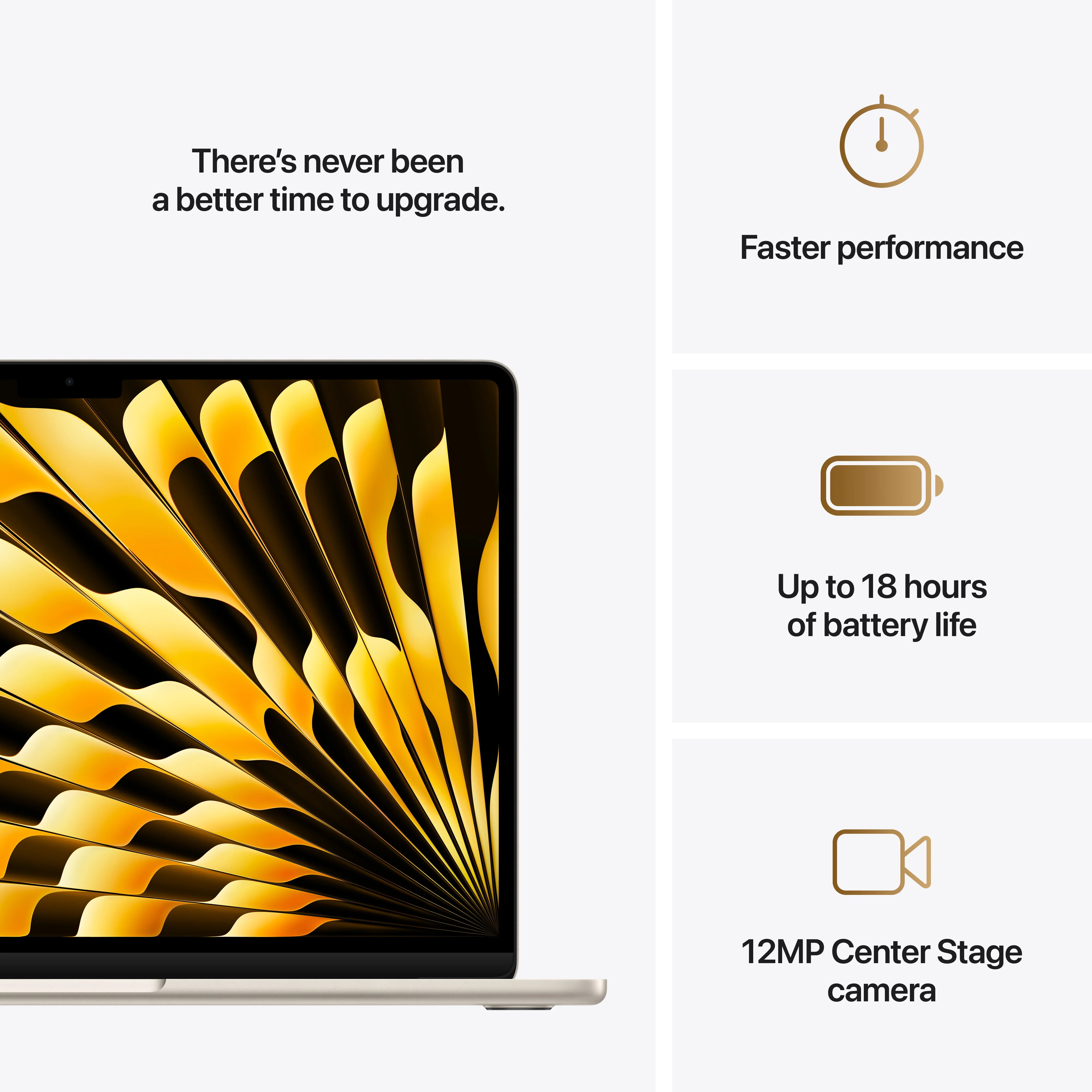MacBook Air de 13 polegadas: Processador M4 da Apple com CPU 10-core e GPU 8-core, 256 GB SSD - Luz das estrelas - Image 10