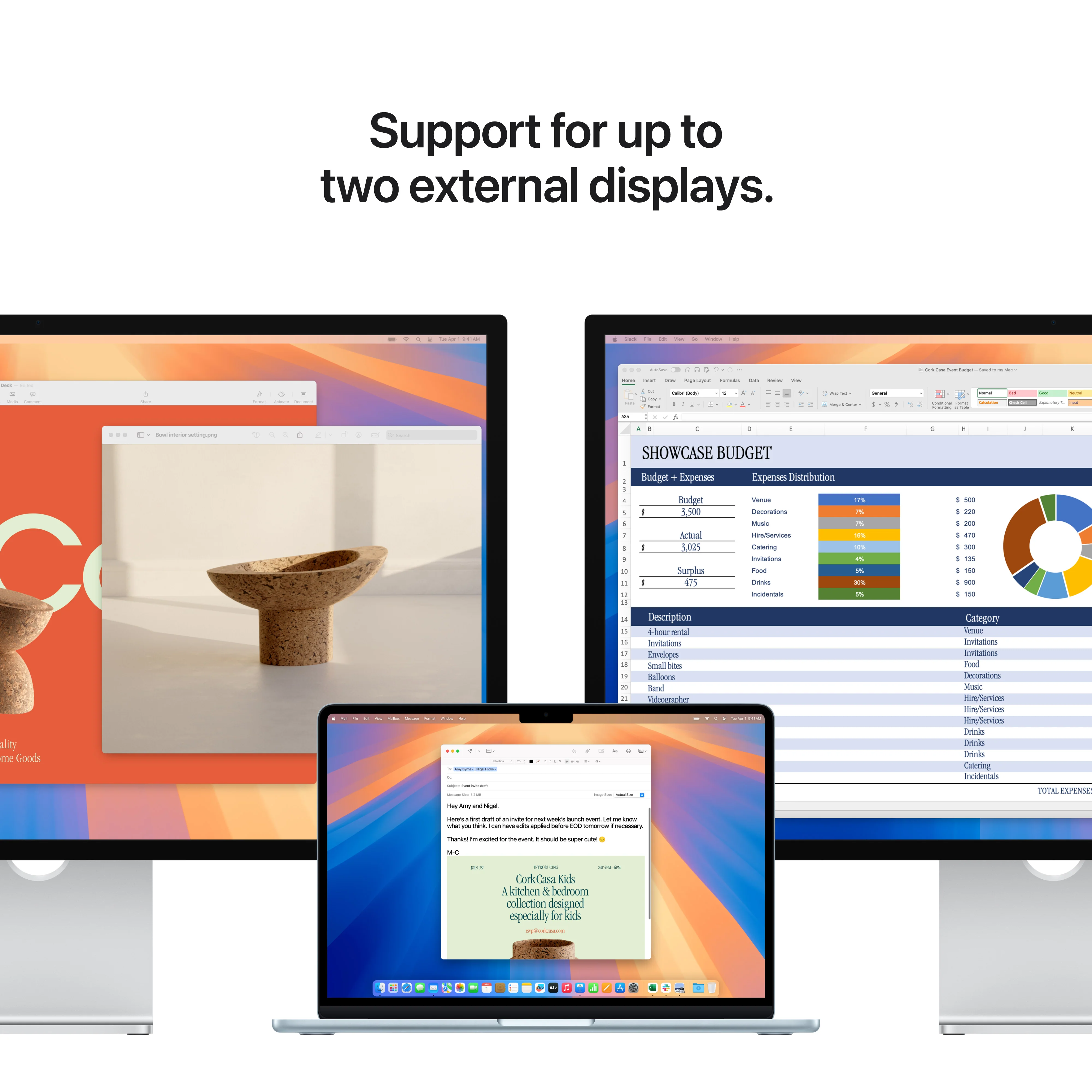 MacBook Air de 13 polegadas: Processador M4 da Apple com CPU 10-core e GPU 8-core, 256 GB SSD - Luz das estrelas - Image 9