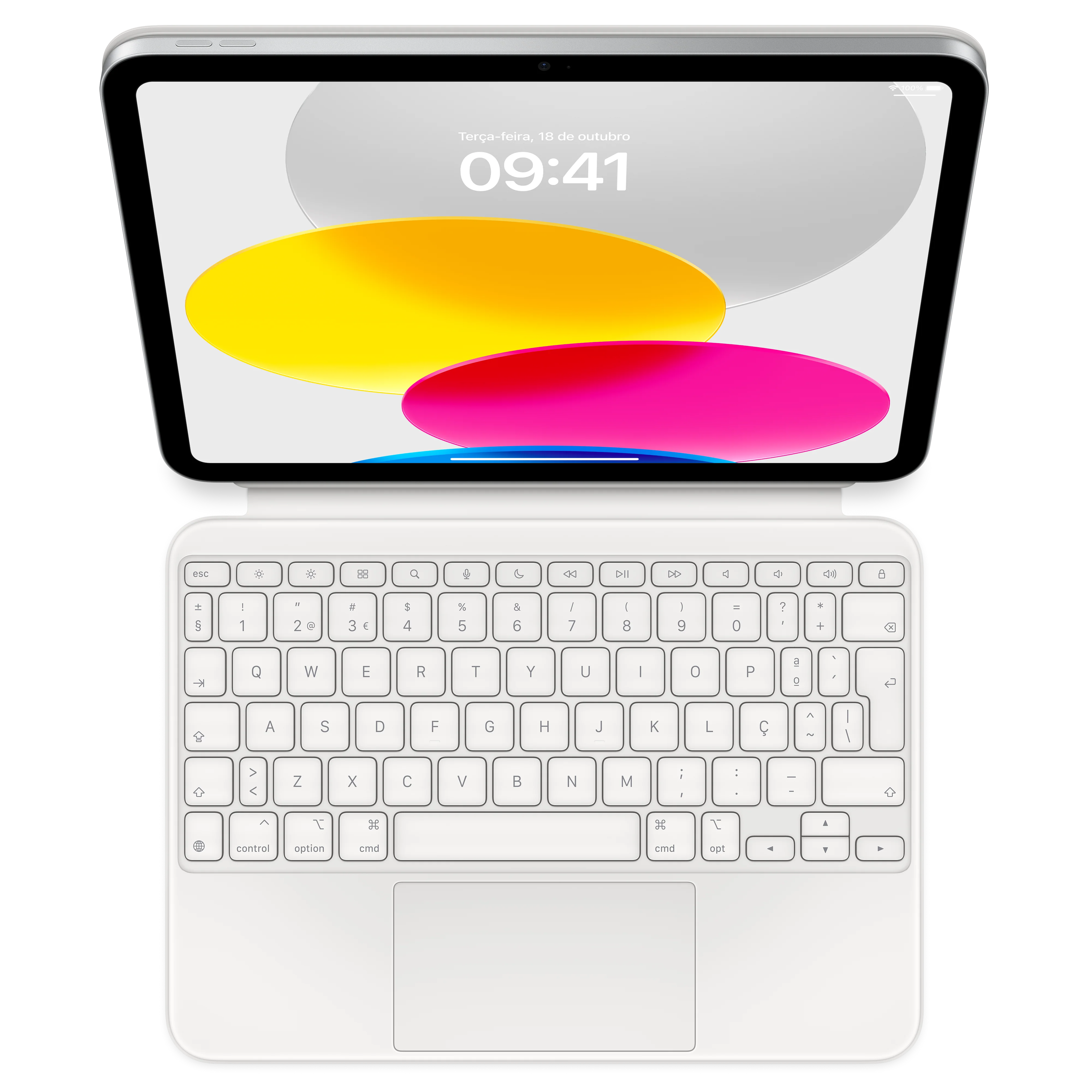 Magic Keyboard Folio para iPad (10.ª geração) - Português