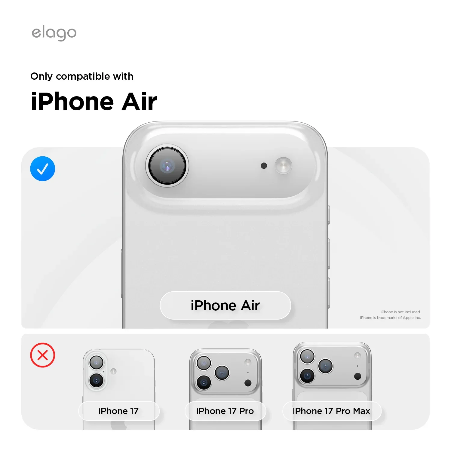 Capa Elago Magnetic Silicone iPhone Air Clear - Image 4