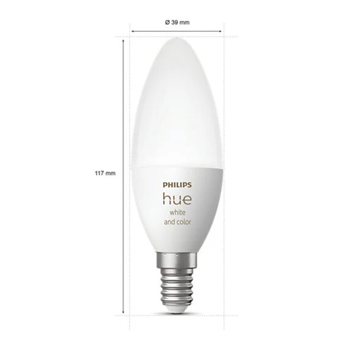 Lâmpada Philips Hue E14 White & Color - Image 3