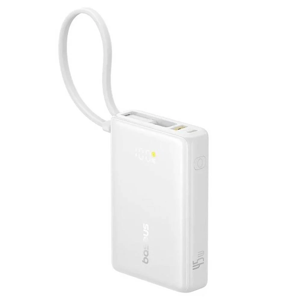 Powerbank Baseus Picogo Display 10000mAh 45W Branca - Image 3