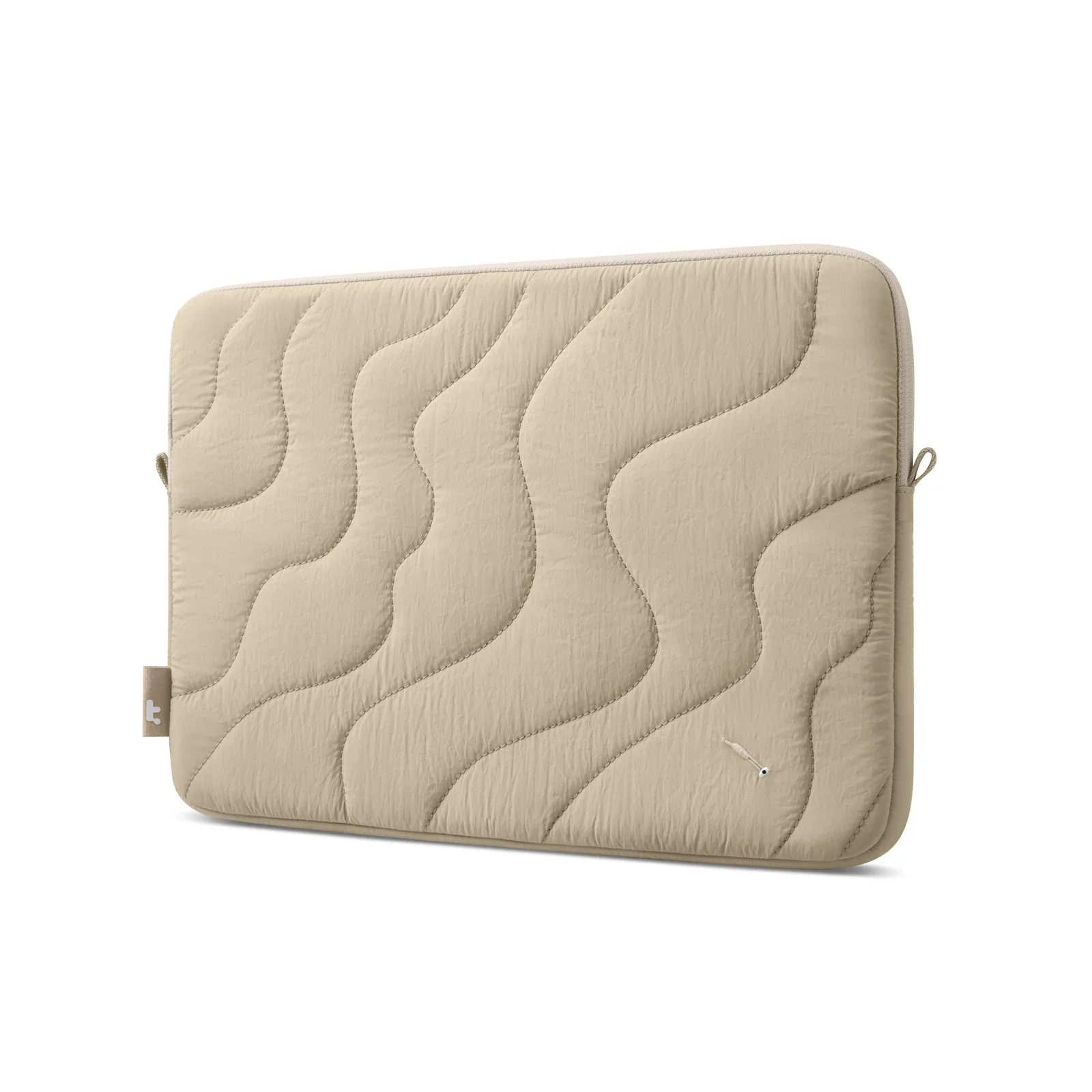 Sleeve Tomtoc Terra-A27 Puffy for 13 Inch MacBook Natural Sand - Image 5