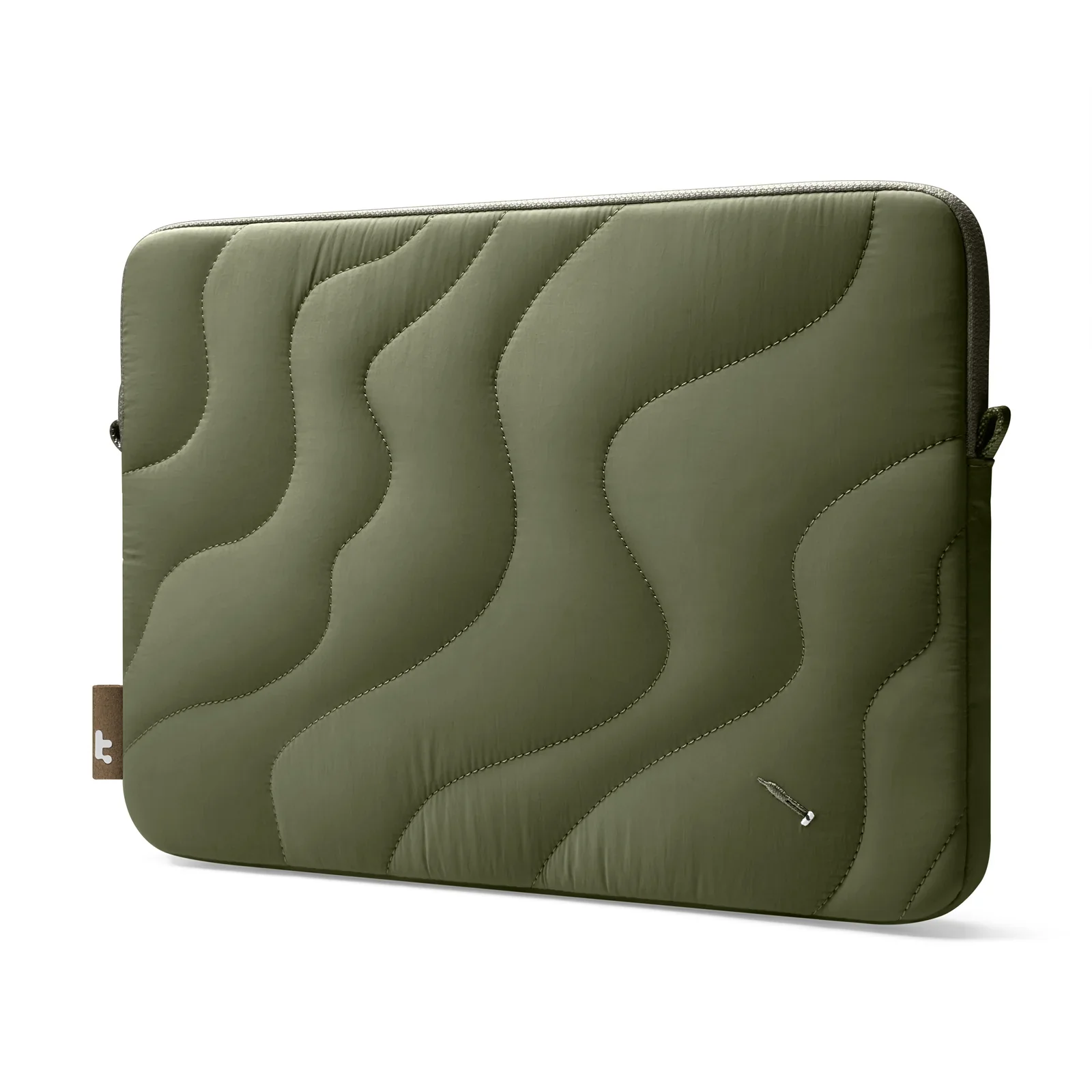 Sleeve Tomtoc Terra-A27 Puffy Laptop 15 Inch MacBook Greenlands - Image 2