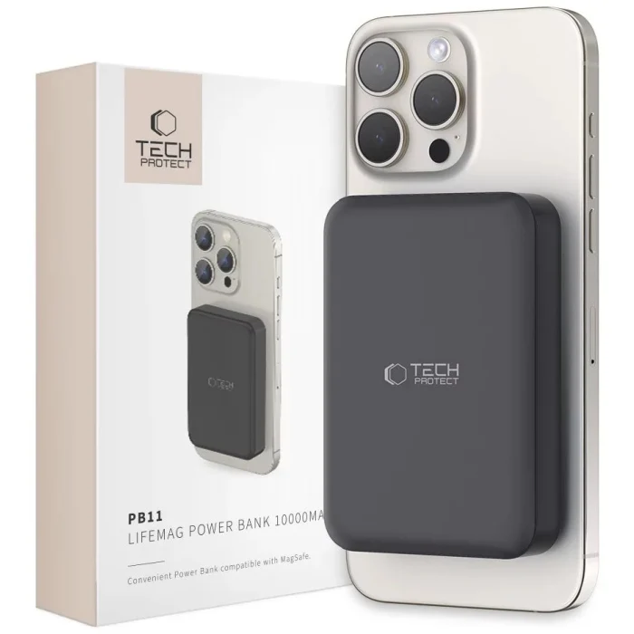 Powerbank Magsafe Tech-Protect 10000mAh Preto - Image 5