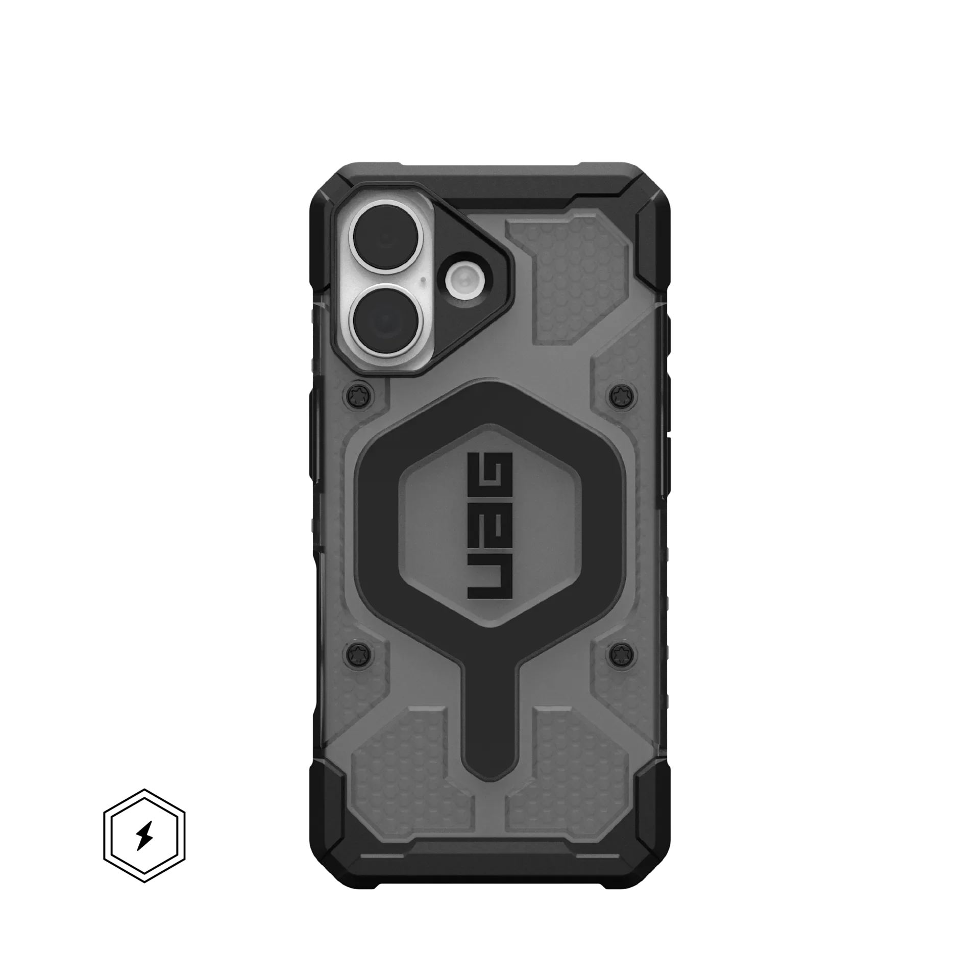 Capa UAG iPhone 17 Pathfinder Clr MagSafe Ash/Black