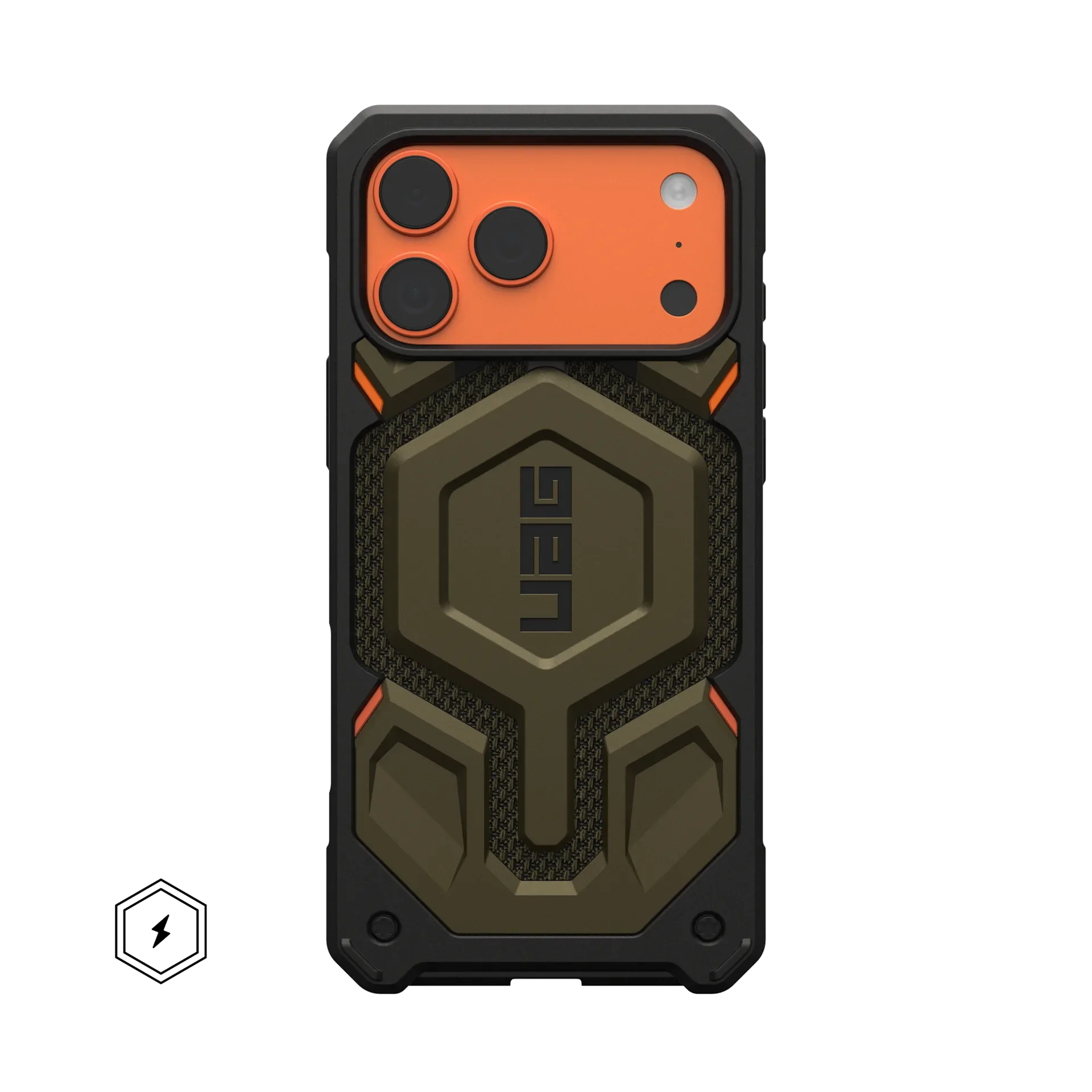 Capa UAG iPhone 17 Pro Max Monarch Pro Kevlar Element Green