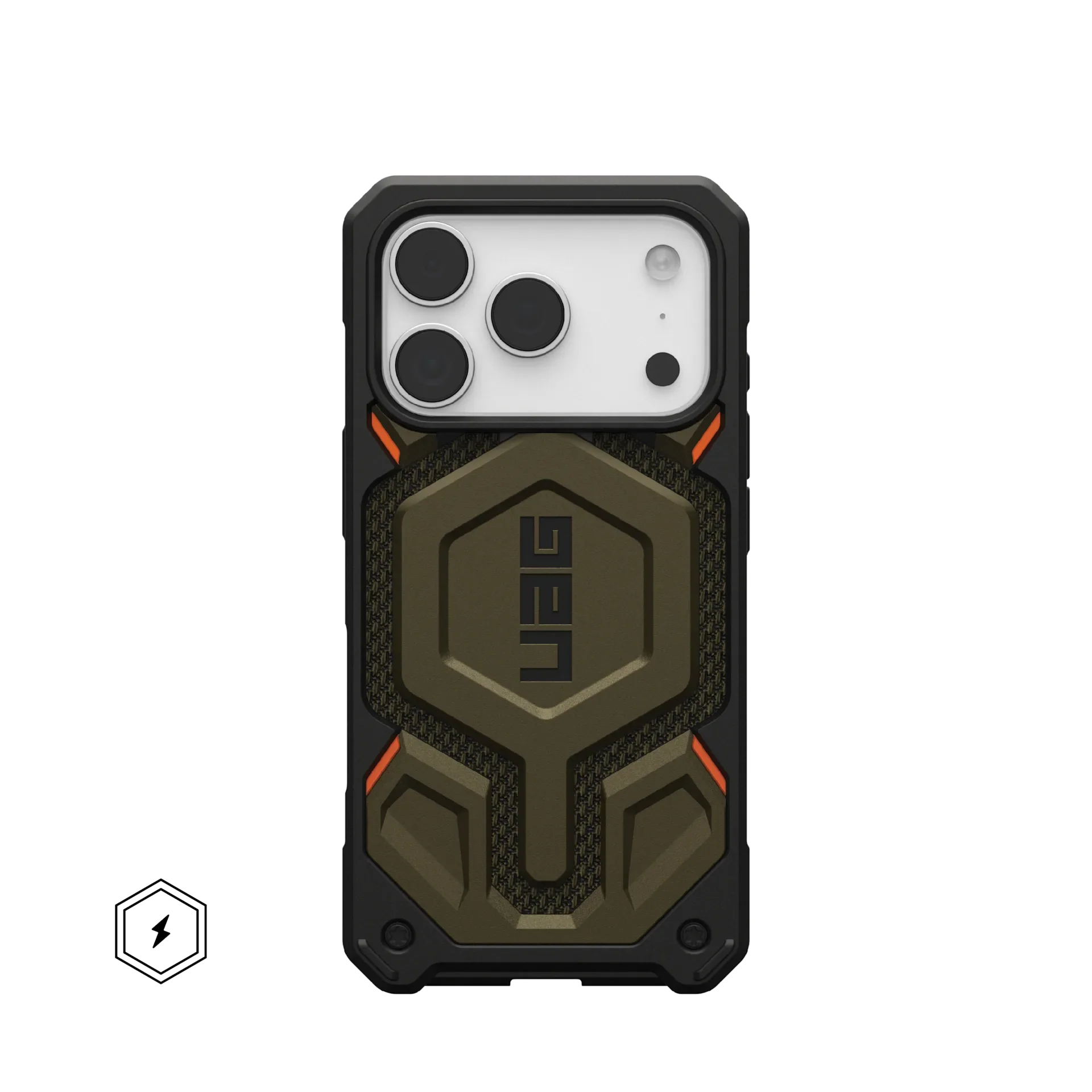 Capa UAG iPhone 17 Pro Monarch Pro Kevlar Element Green