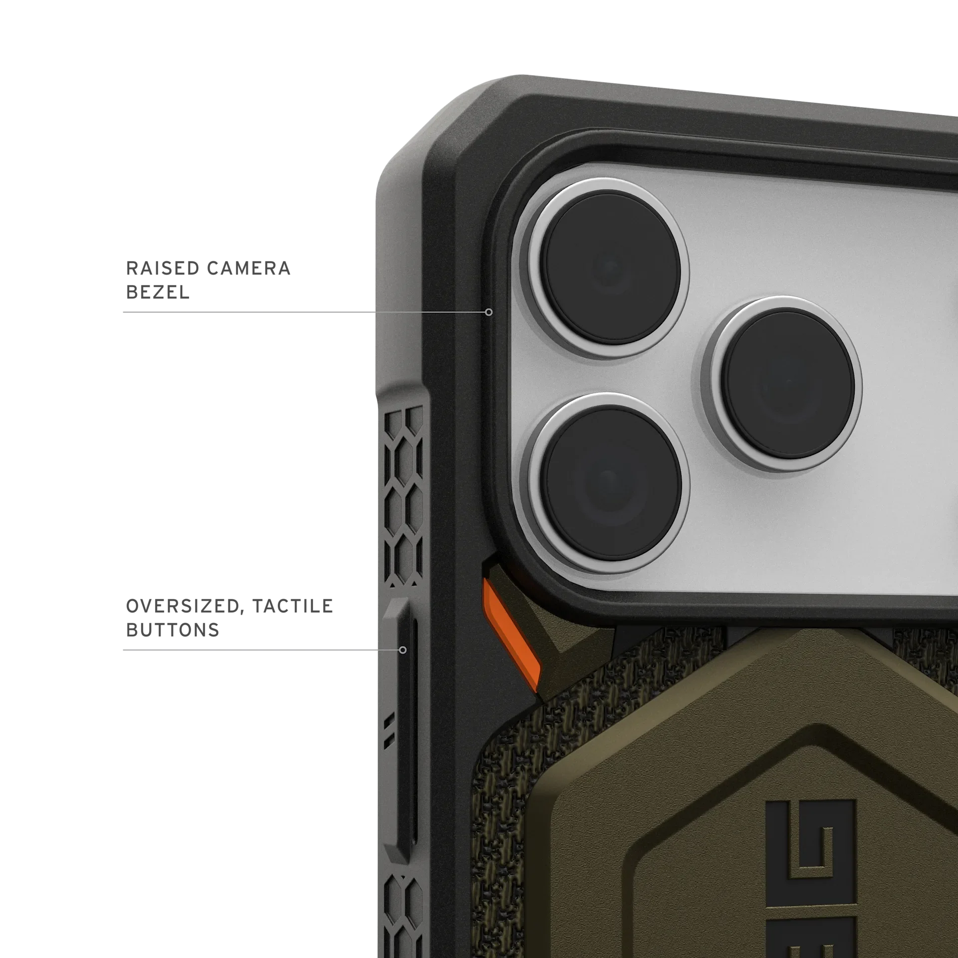 Capa UAG iPhone 17 Pro Monarch Pro Kevlar Element Green - Image 5
