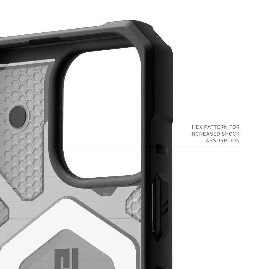 Capa UAG Pathfinder Clear Magsafe iPhone 16 Pro (ash) - Image 3