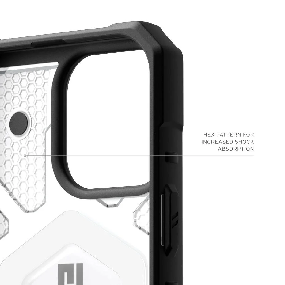 Capa UAG Pathfinder Clear Magsafe iPhone 16 Pro (ice) - Image 3