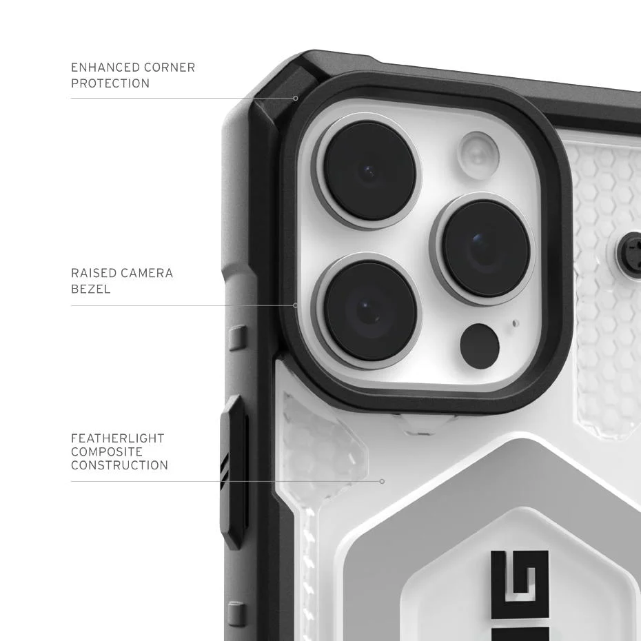 Capa UAG Pathfinder Clear Magsafe iPhone 16 Pro (ice) - Image 6