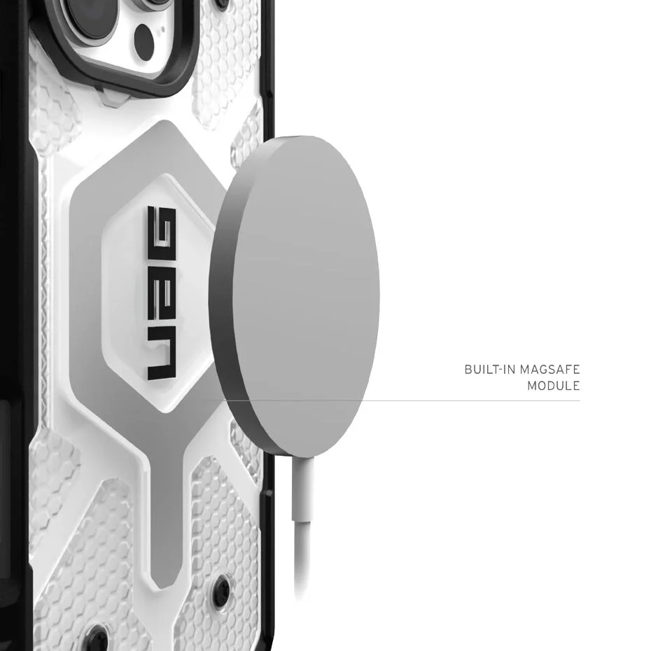 Capa UAG Pathfinder Clear Magsafe iPhone 16 Pro (ice) - Image 7