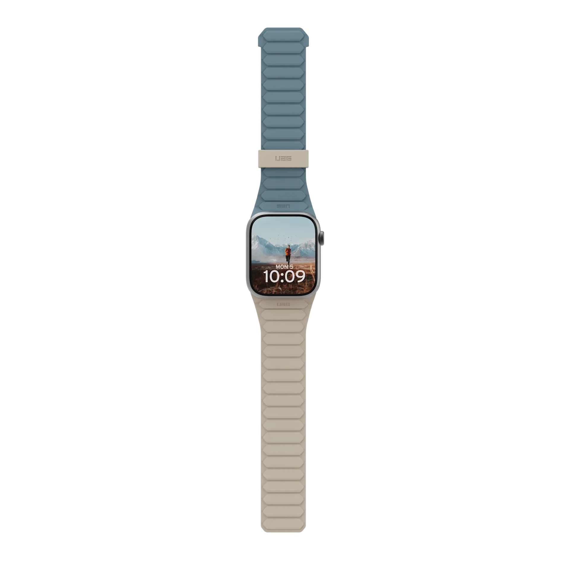 Bracelete UAG Watch 42/41/40 Pathfinder Dune/Cloud Blue - Image 12