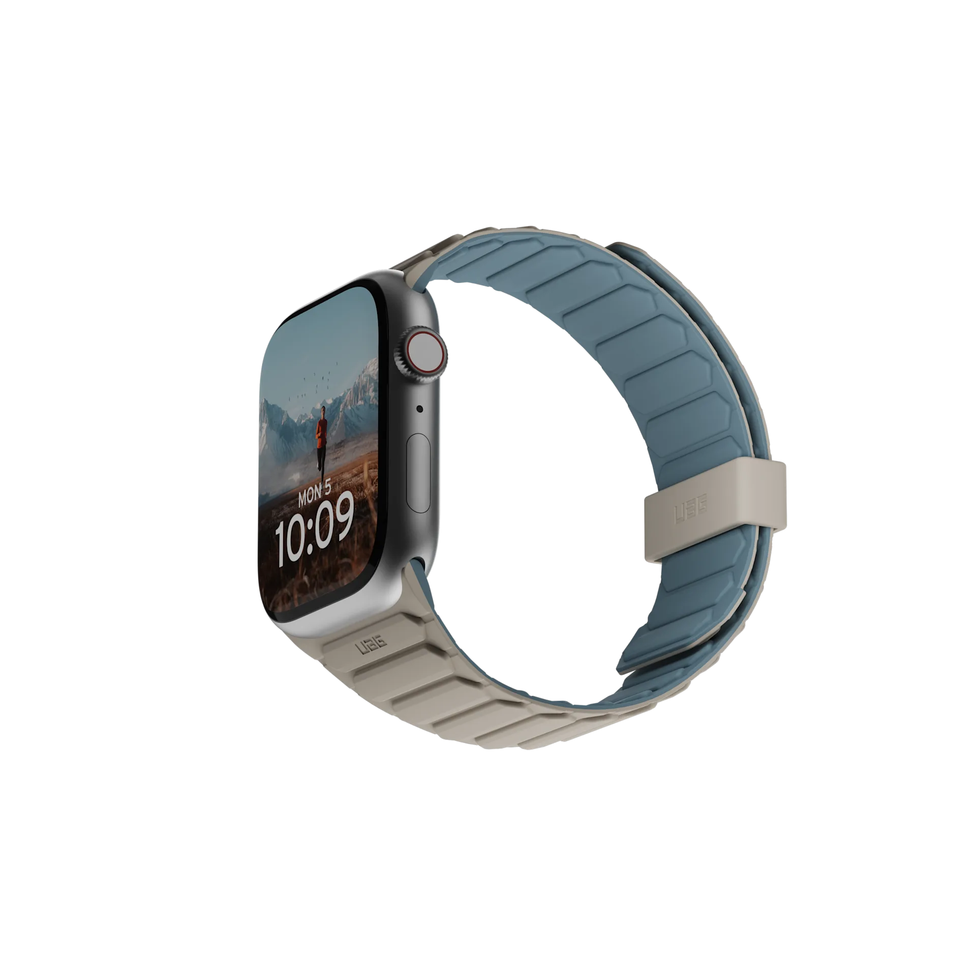 Bracelete UAG Watch 49/45/44/42 Pathfinder Dune/Cloud Blue - Image 6