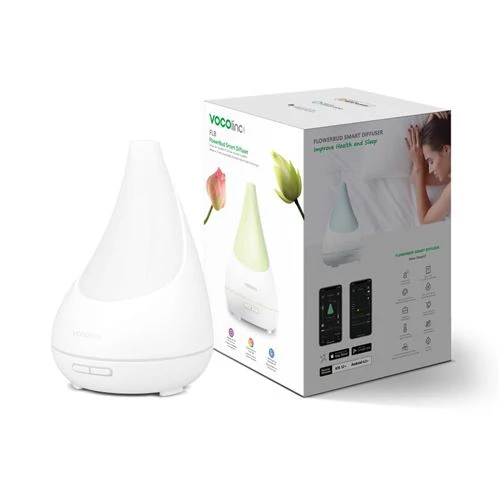 Flowerbud Smart Wi-Fi Diffuser: Ultrasonic Humidifier: Multicolor Light - Image 4